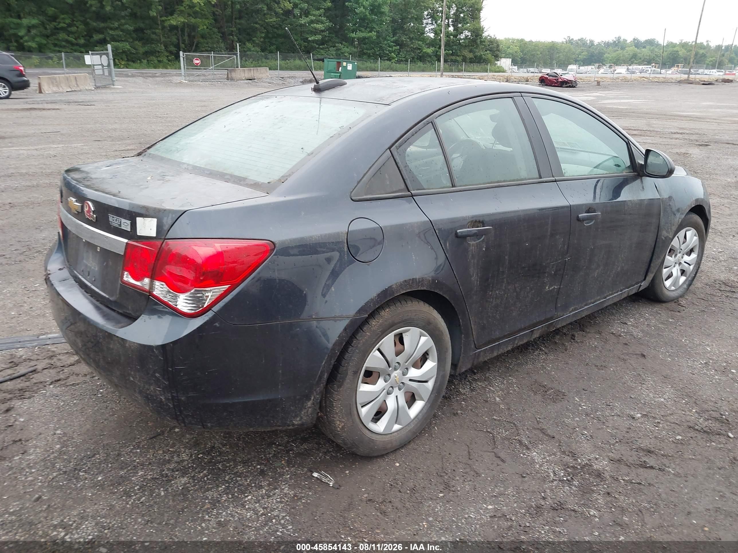 2015 Chevrolet Cruze Ls Auto Dark Blue vin: 1G1PA5SH3F7246979