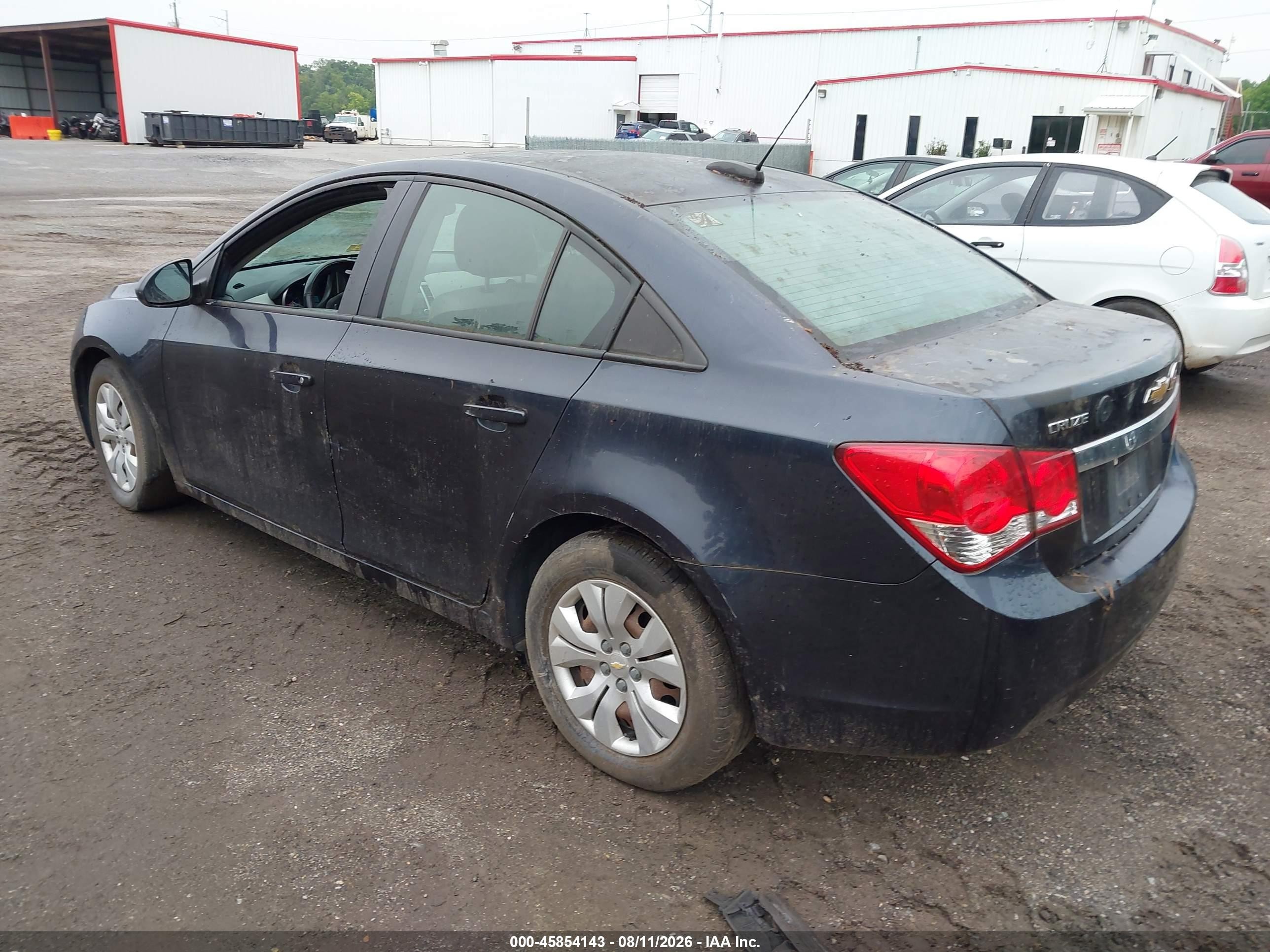 2015 Chevrolet Cruze Ls Auto Dark Blue vin: 1G1PA5SH3F7246979