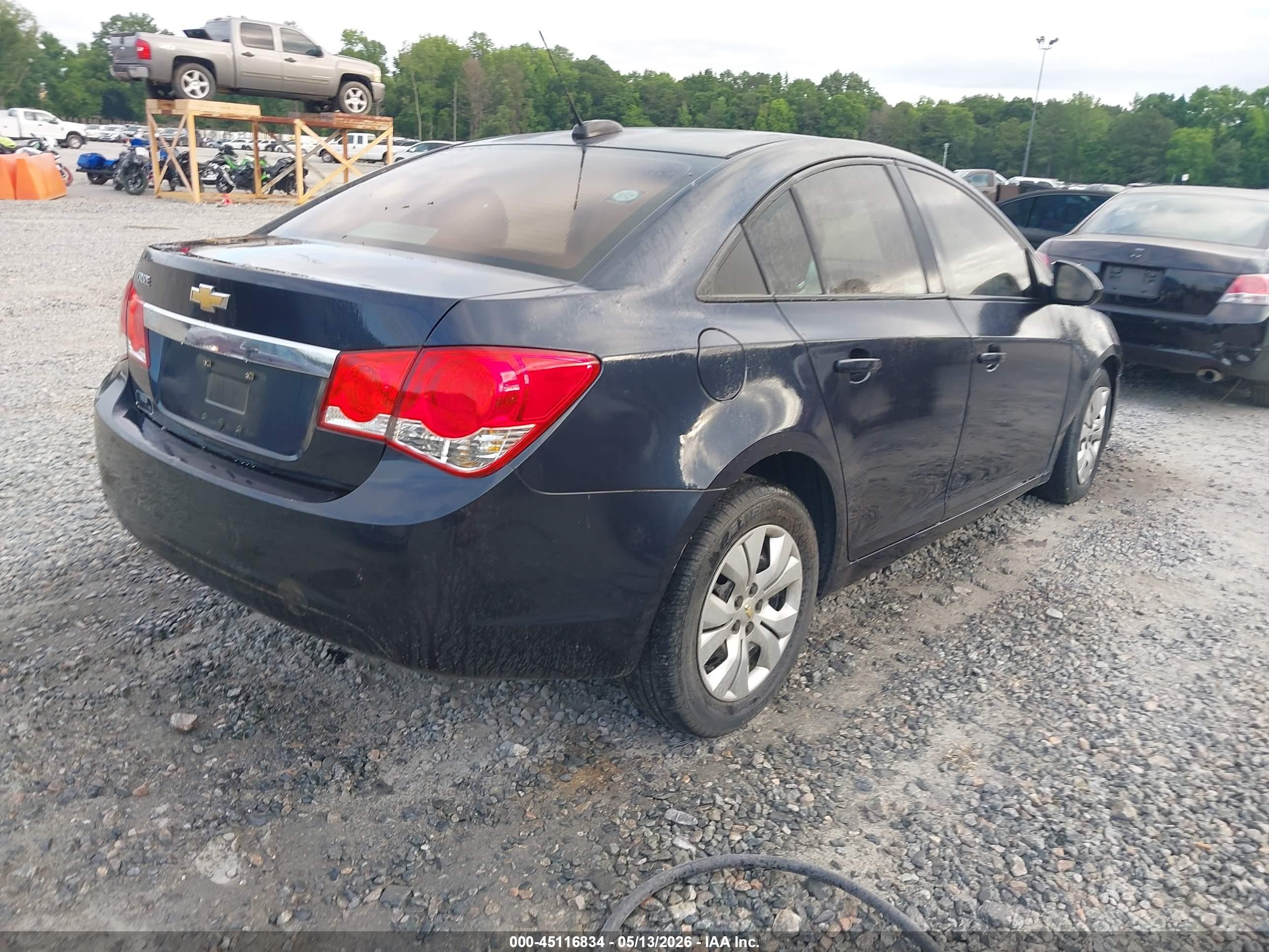 2015 Chevrolet Cruze Ls Auto Blue vin: 1G1PA5SH3F7252071