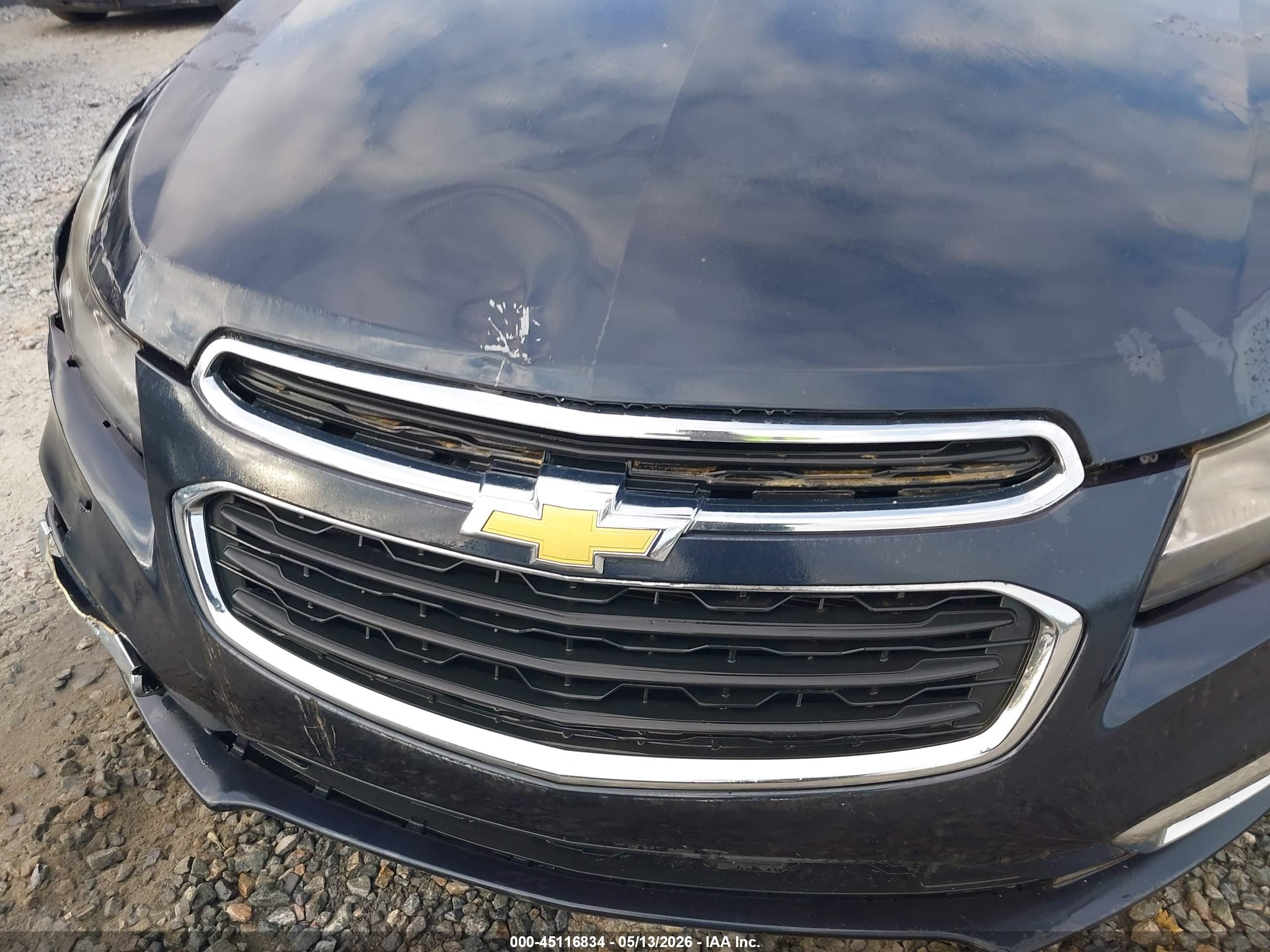 2015 Chevrolet Cruze Ls Auto Blue vin: 1G1PA5SH3F7252071