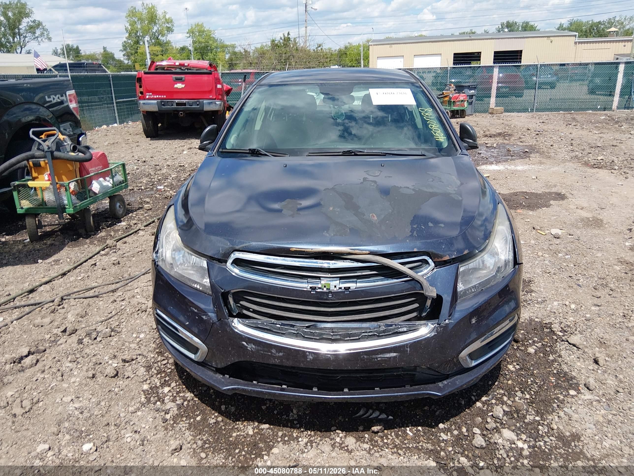 2015 Chevrolet Cruze Ls Auto Blue vin: 1G1PA5SH3F7285569