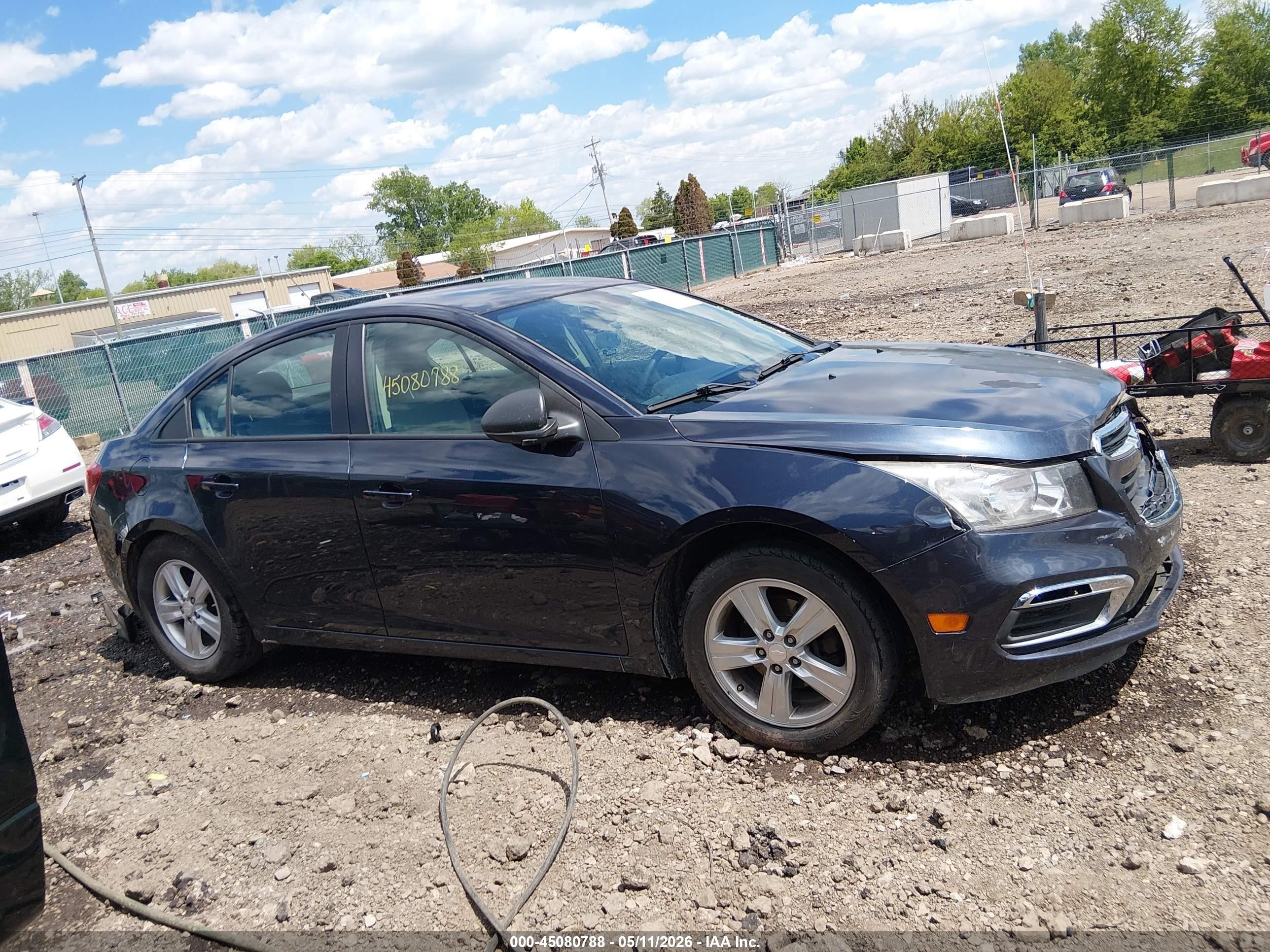2015 Chevrolet Cruze Ls Auto Blue vin: 1G1PA5SH3F7285569