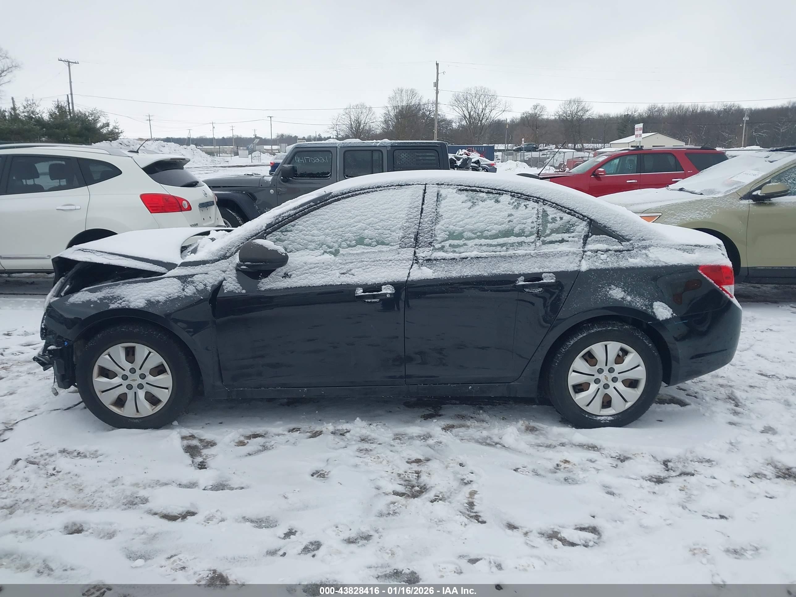 2015 Chevrolet Cruze Ls Auto Black vin: 1G1PA5SH3F7296832