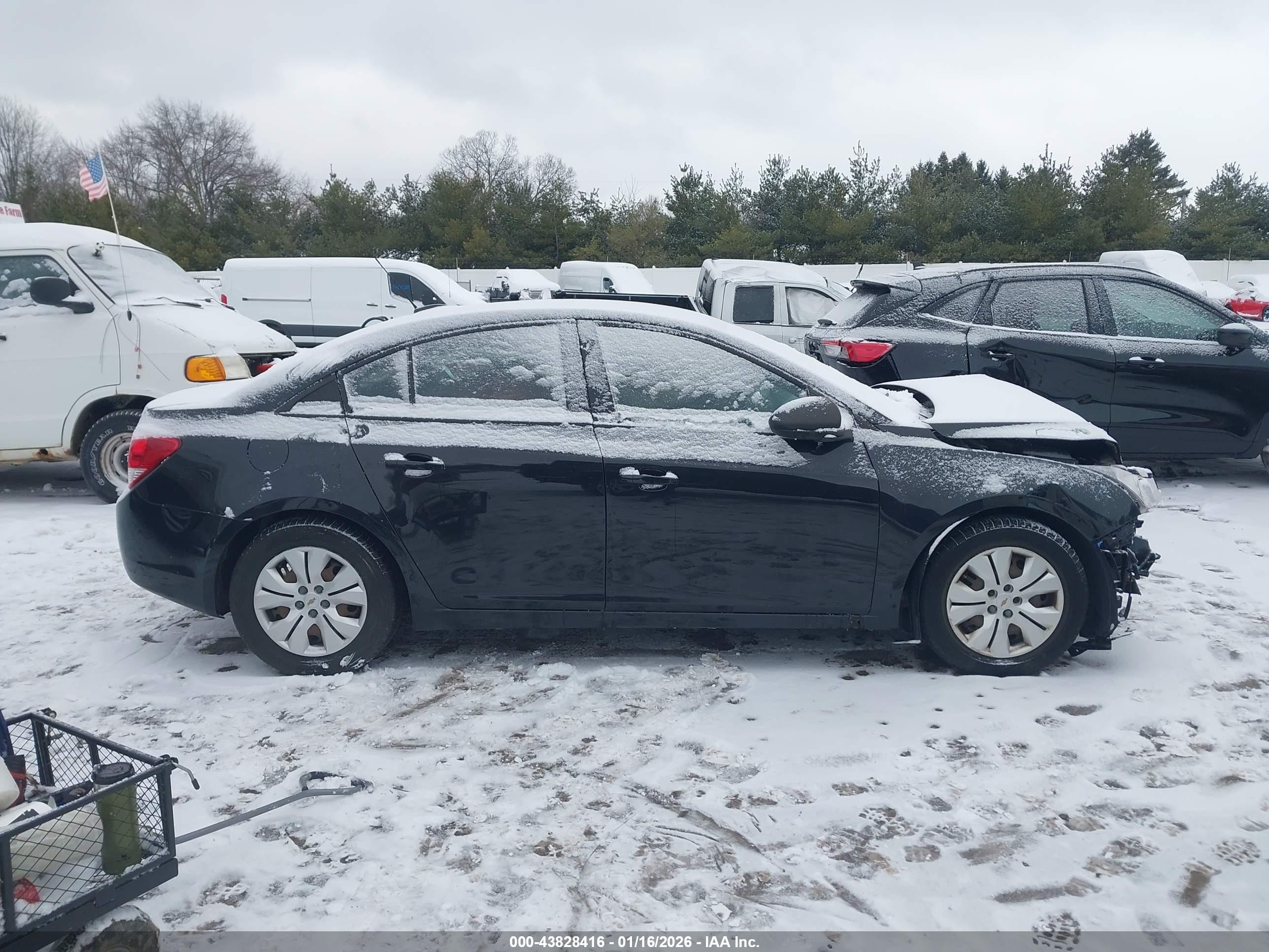 2015 Chevrolet Cruze Ls Auto Black vin: 1G1PA5SH3F7296832