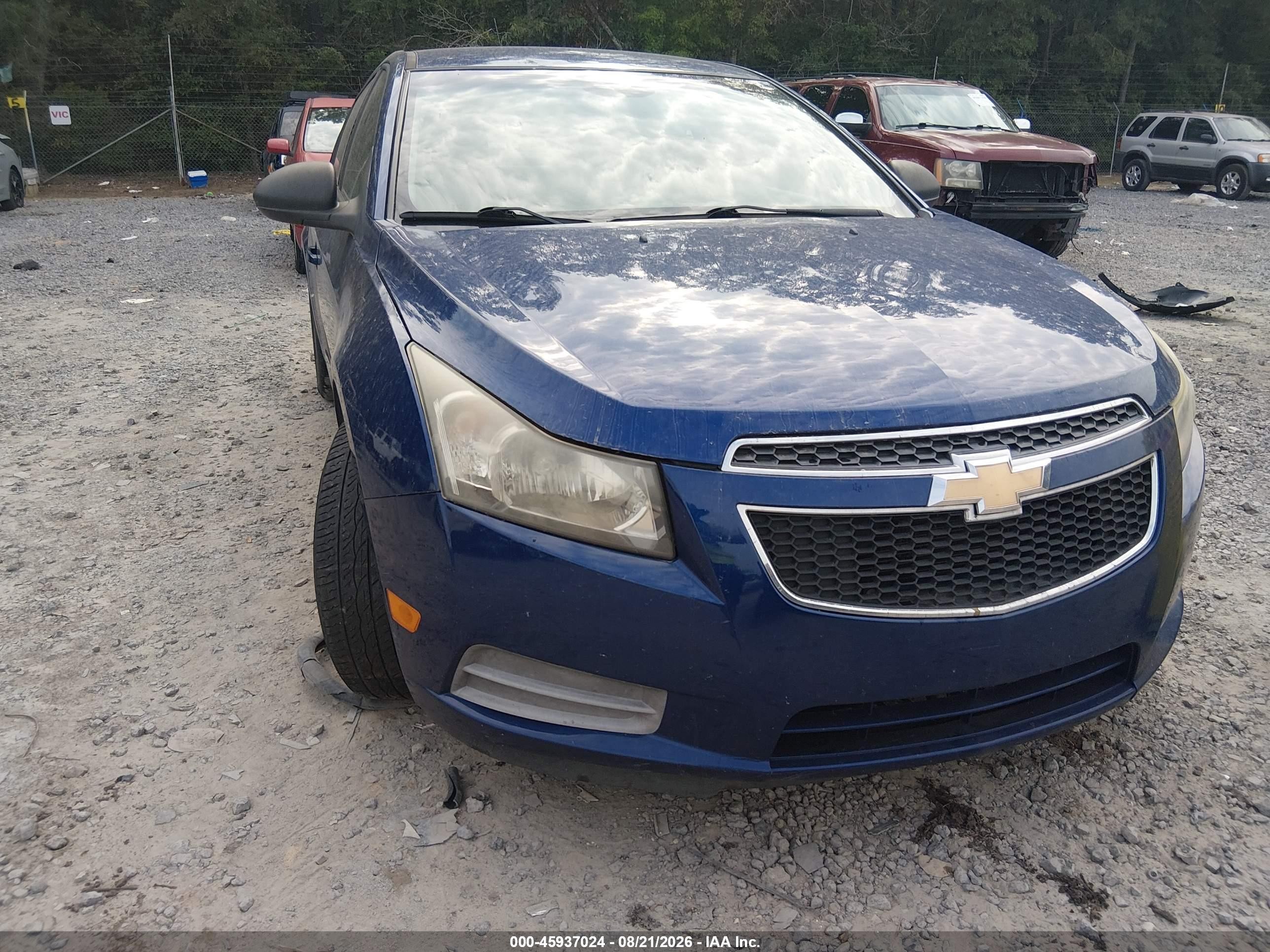 2013 Chevrolet Cruze Ls Синий vin: 1G1PA5SH4D7102631