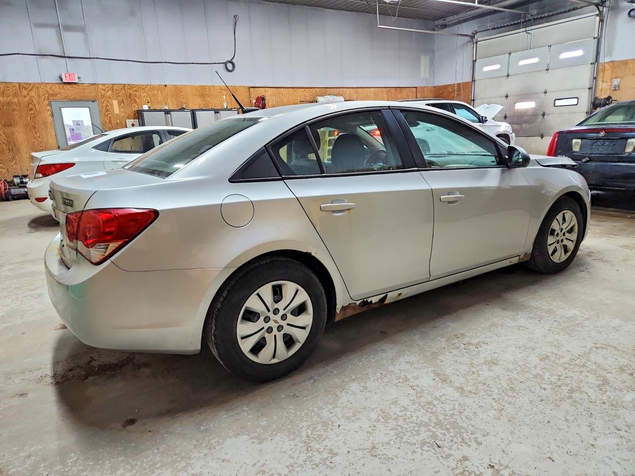 2013 Chevrolet Cruze Ls Silver vin: 1G1PA5SH4D7109238