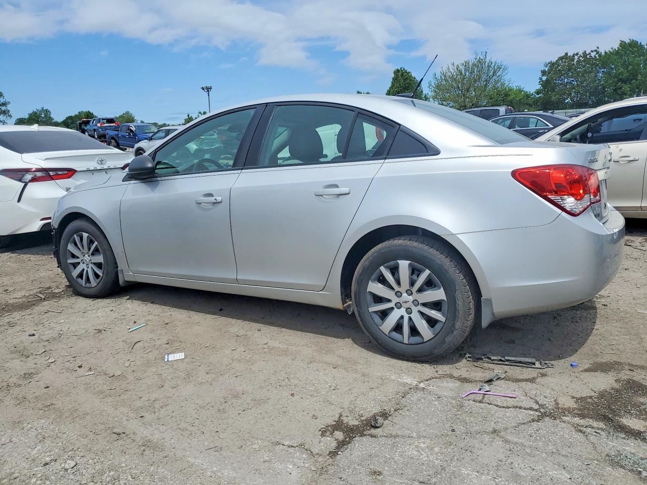 2013 Chevrolet Cruze Ls Silver vin: 1G1PA5SH4D7229458