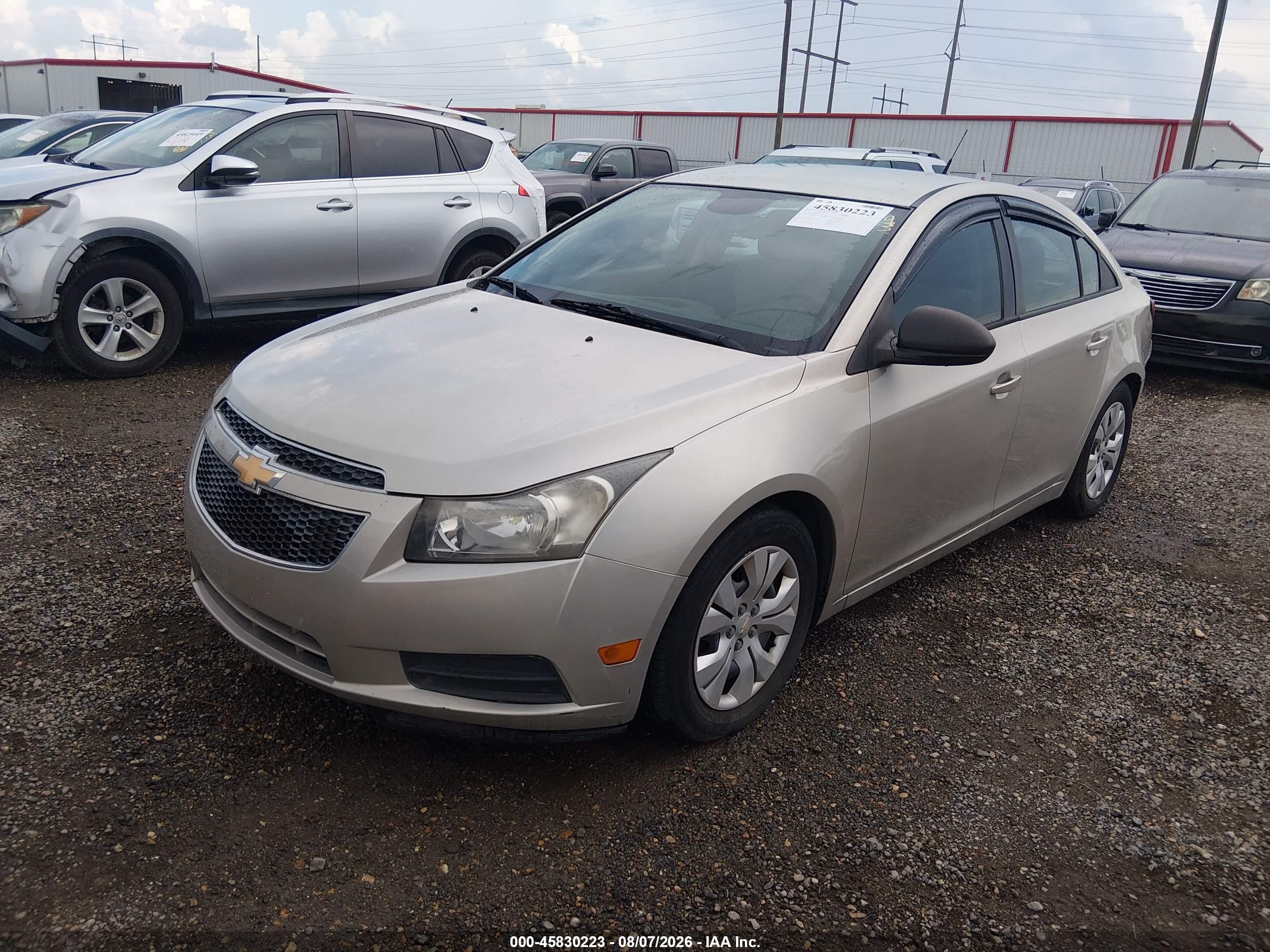2013 Chevrolet Cruze Ls Auto Tan vin: 1G1PA5SH4D7243912