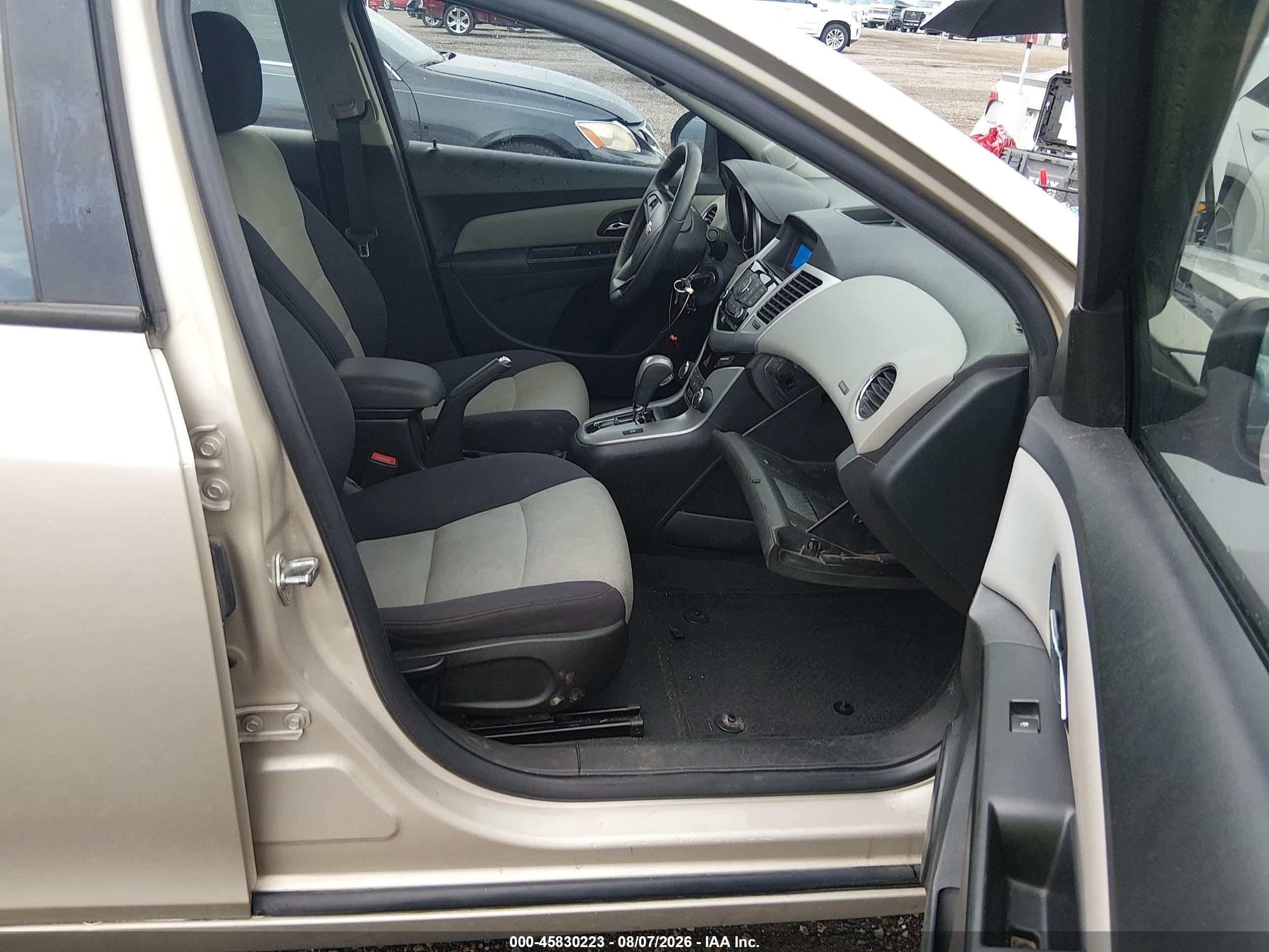 2013 Chevrolet Cruze Ls Auto Tan vin: 1G1PA5SH4D7243912