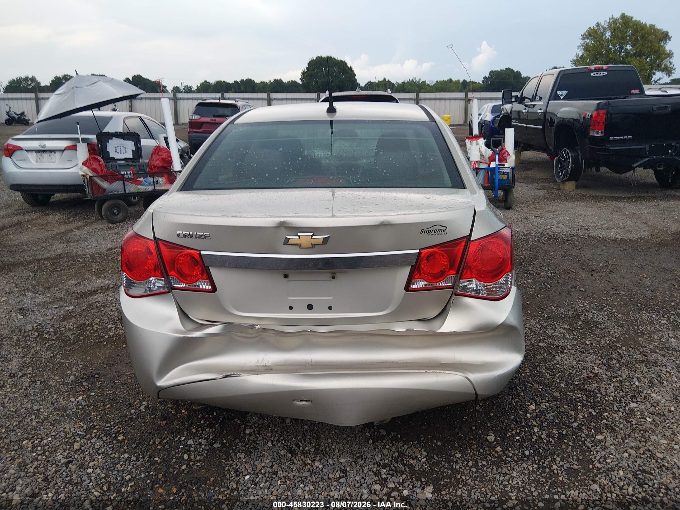 2013 Chevrolet Cruze Ls Auto Tan vin: 1G1PA5SH4D7243912