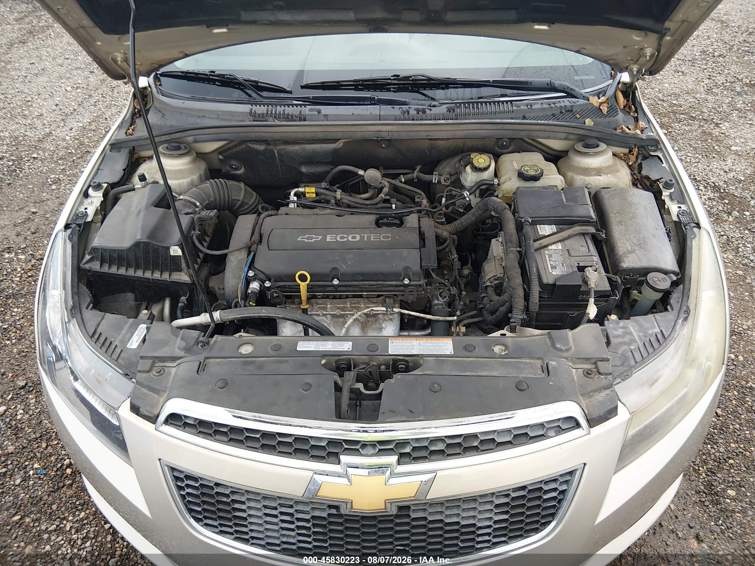 2013 Chevrolet Cruze Ls Auto Tan vin: 1G1PA5SH4D7243912