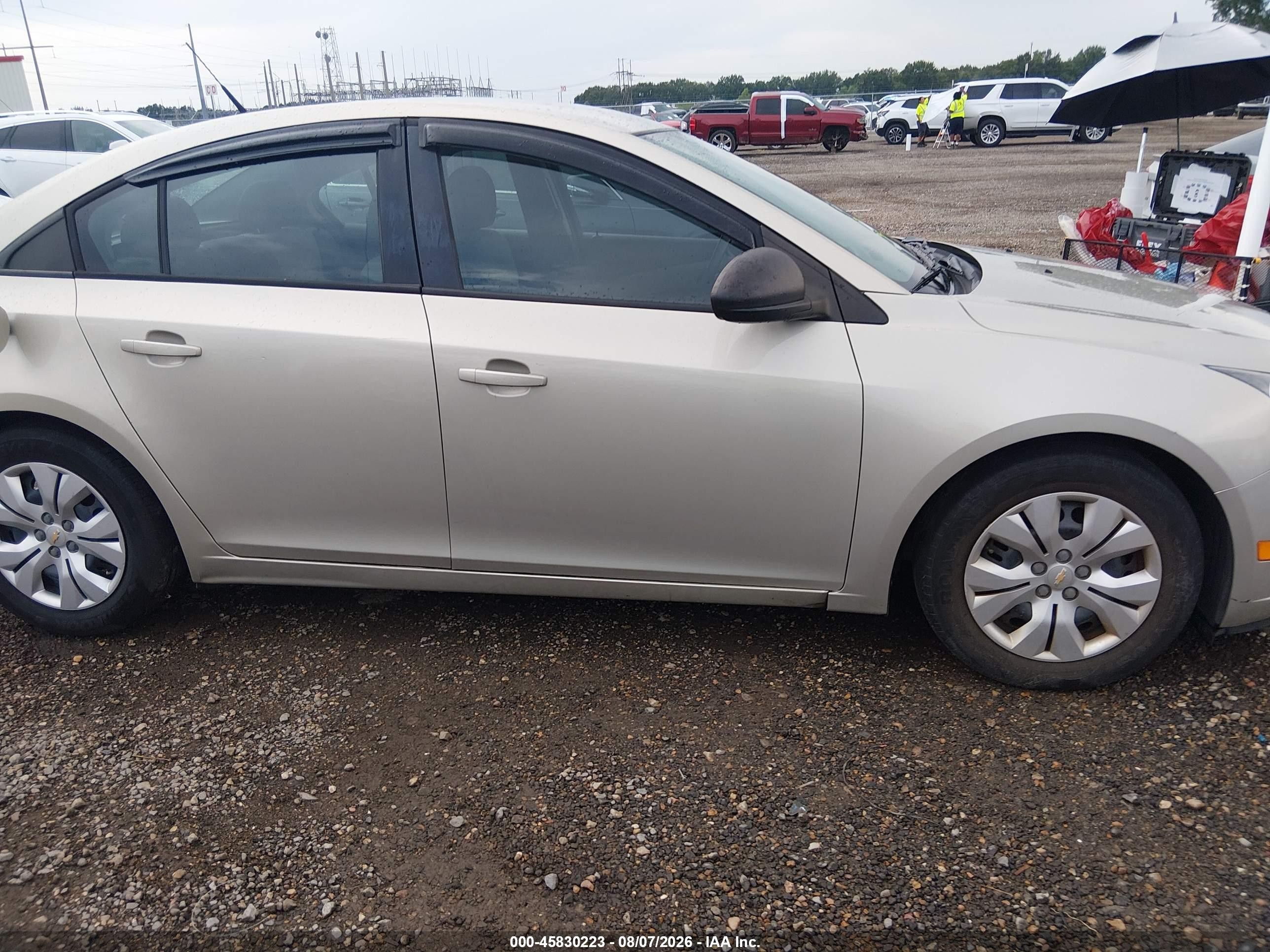 2013 Chevrolet Cruze Ls Auto Tan vin: 1G1PA5SH4D7243912