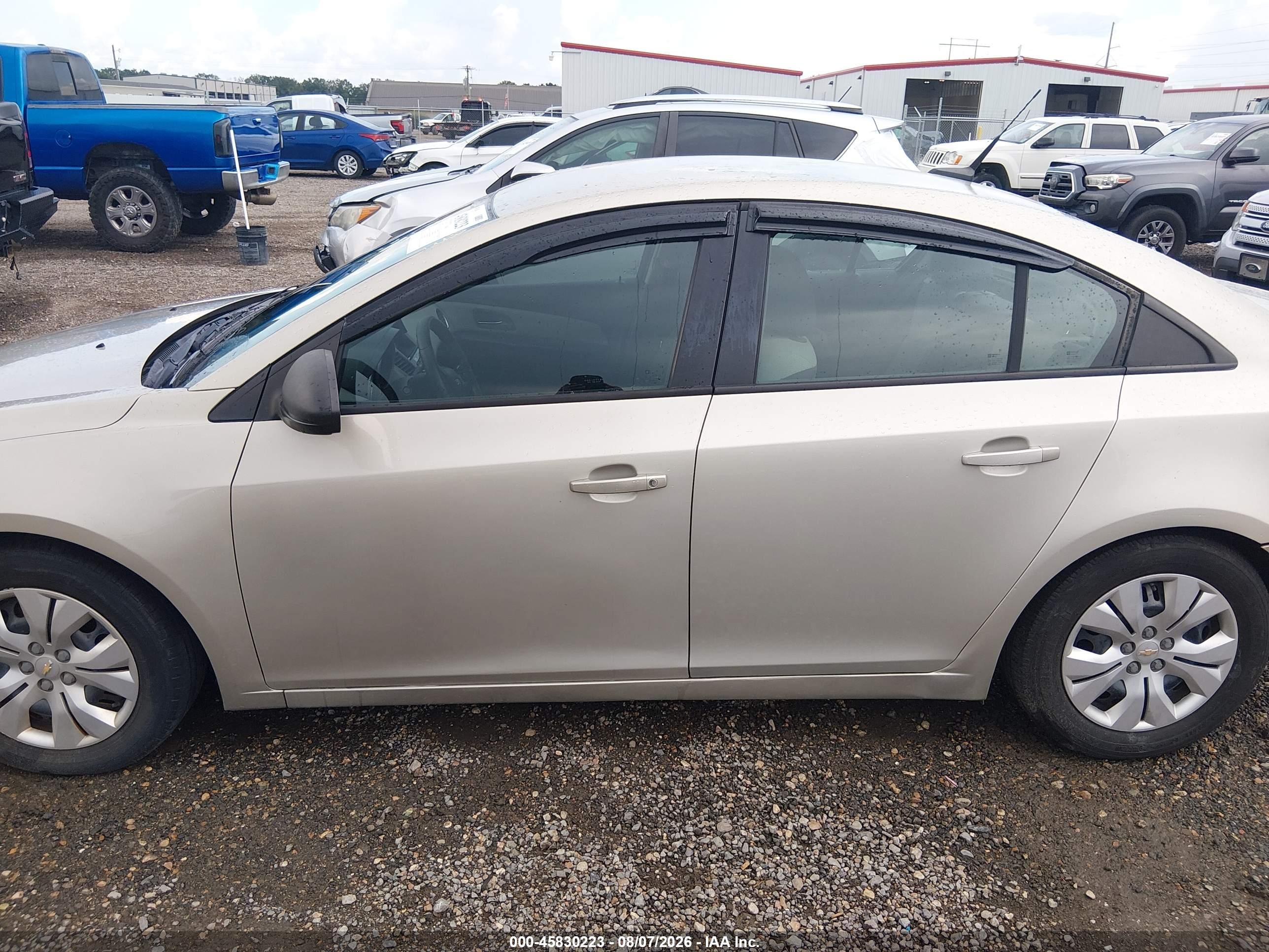 2013 Chevrolet Cruze Ls Auto Tan vin: 1G1PA5SH4D7243912