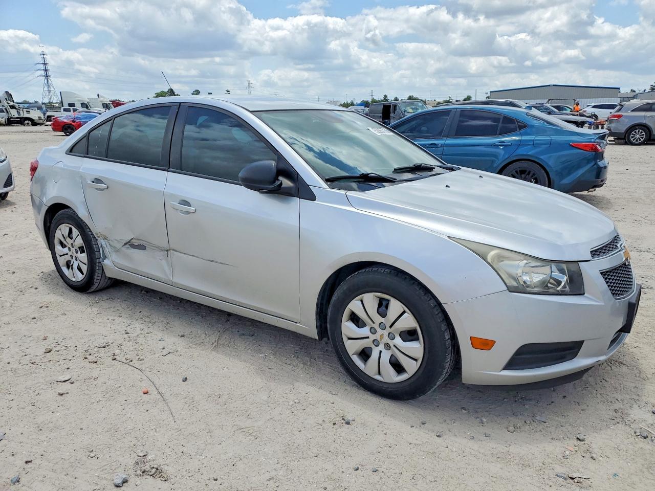 2014 Chevrolet Cruze Ls Silver vin: 1G1PA5SH4E7158358
