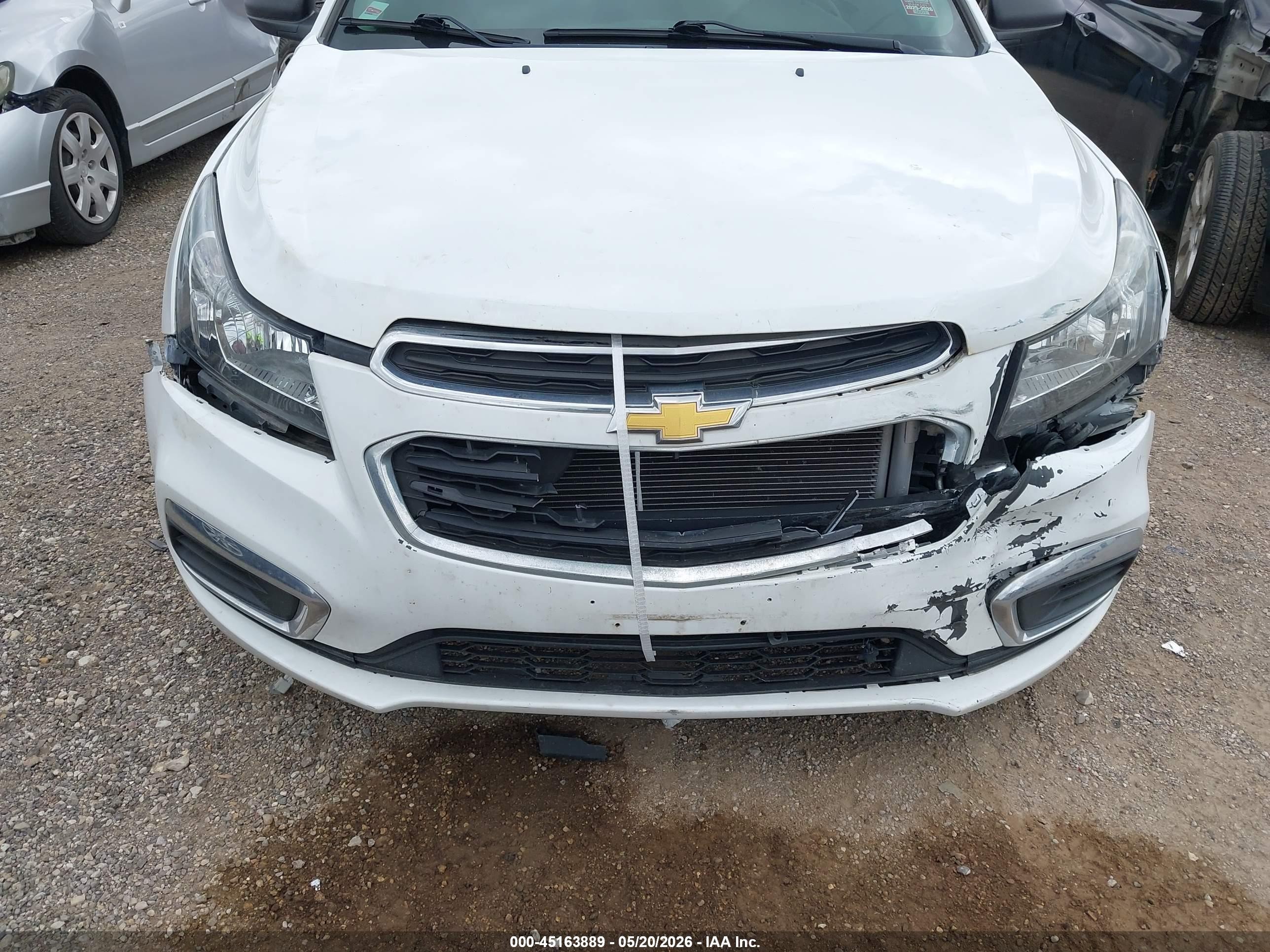 2014 Chevrolet Cruze Ls Auto White vin: 1G1PA5SH4E7171482