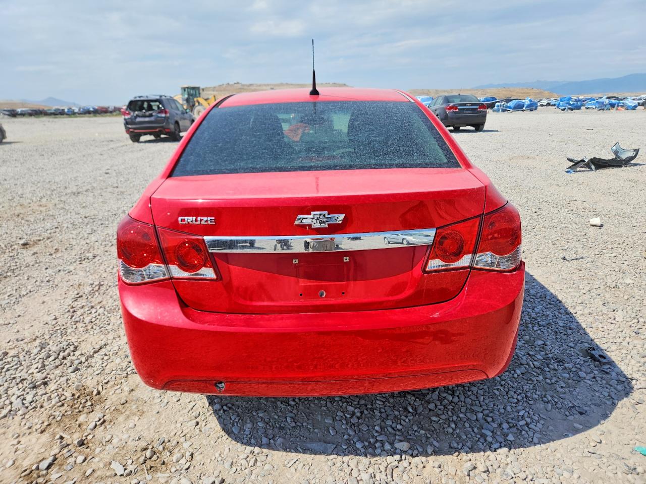 2014 Chevrolet Cruze Ls Red vin: 1G1PA5SH4E7229395
