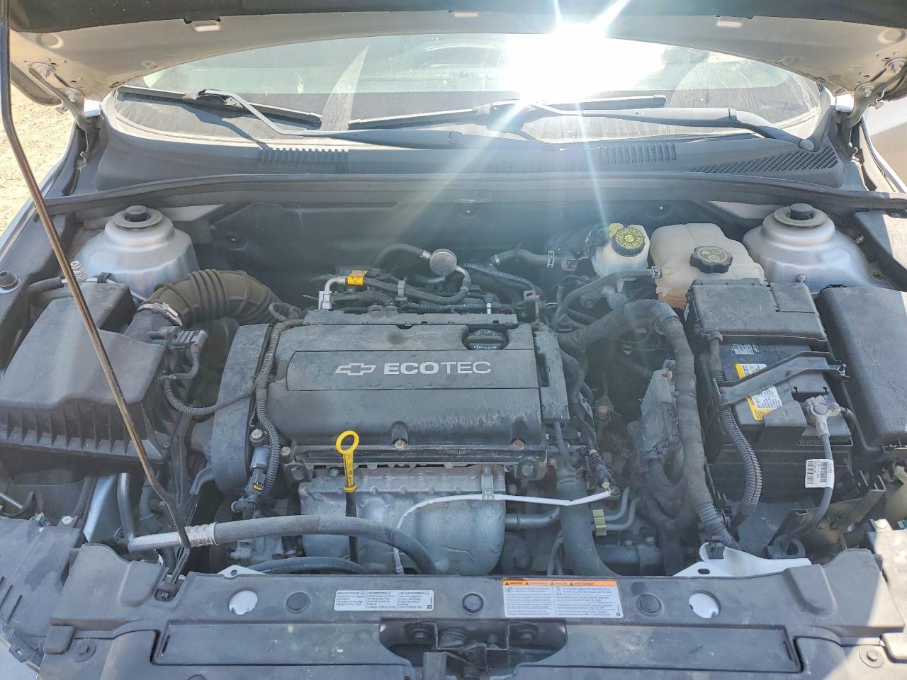 2014 Chevrolet Cruze Ls Silver vin: 1G1PA5SH4E7328055