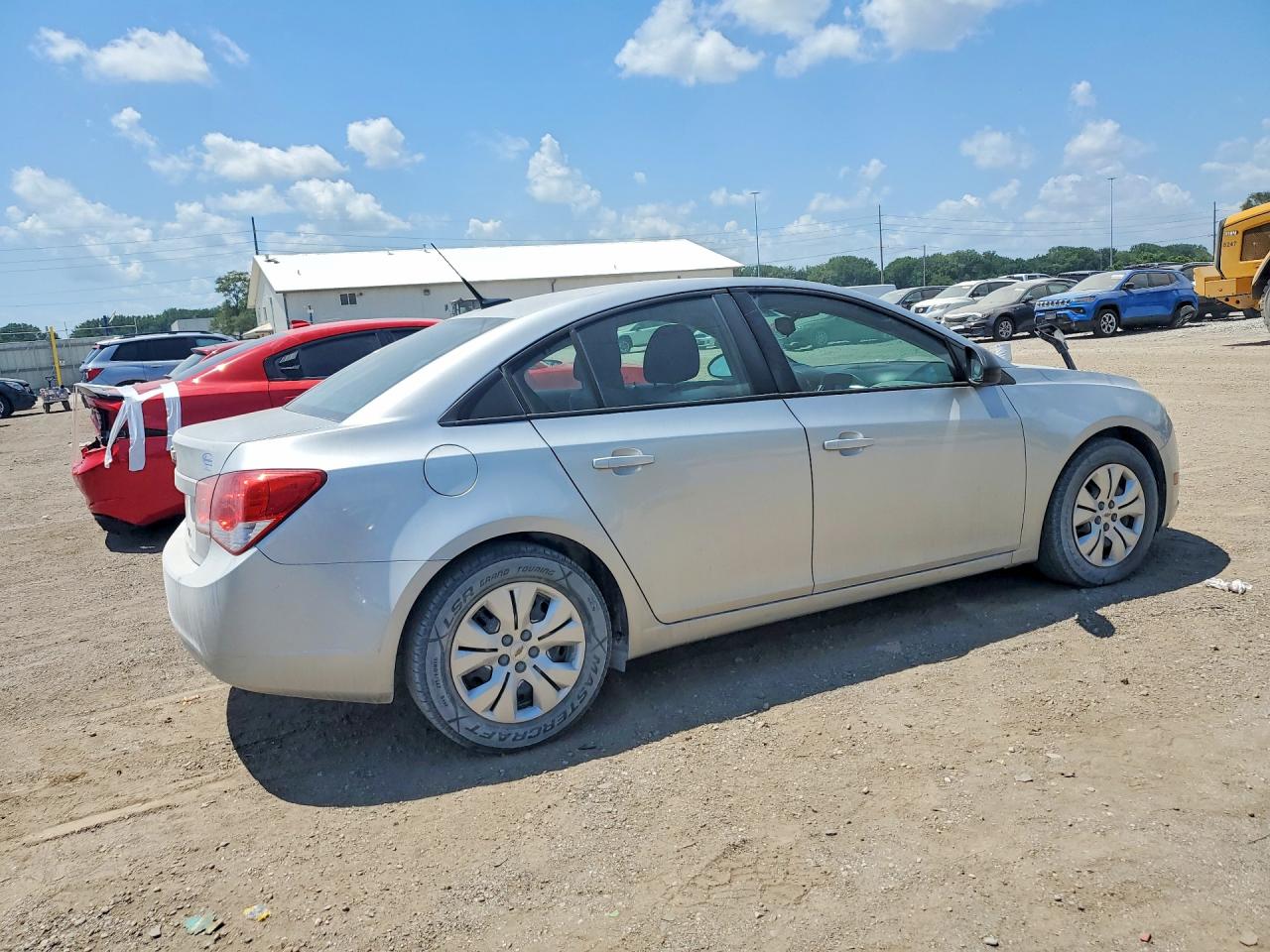 2014 Chevrolet Cruze Ls Silver vin: 1G1PA5SH4E7328055