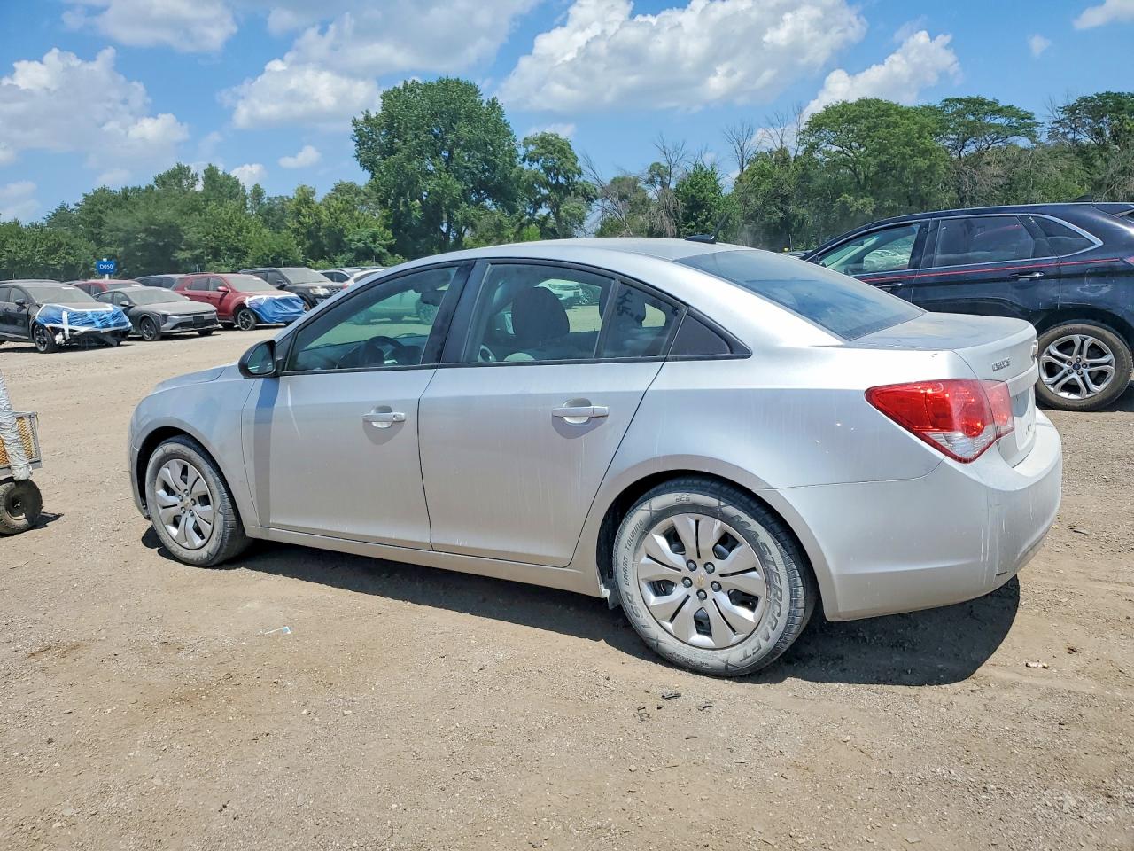 2014 Chevrolet Cruze Ls Silver vin: 1G1PA5SH4E7328055