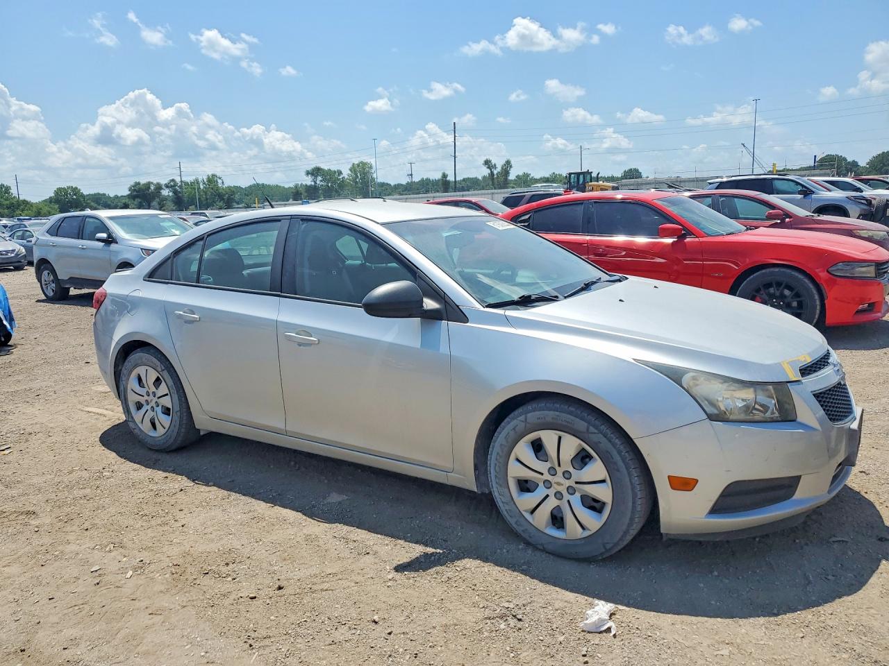 2014 Chevrolet Cruze Ls Silver vin: 1G1PA5SH4E7328055
