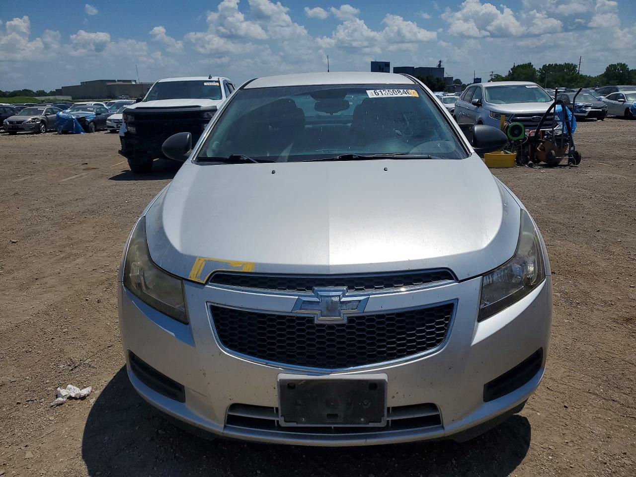 2014 Chevrolet Cruze Ls Silver vin: 1G1PA5SH4E7328055