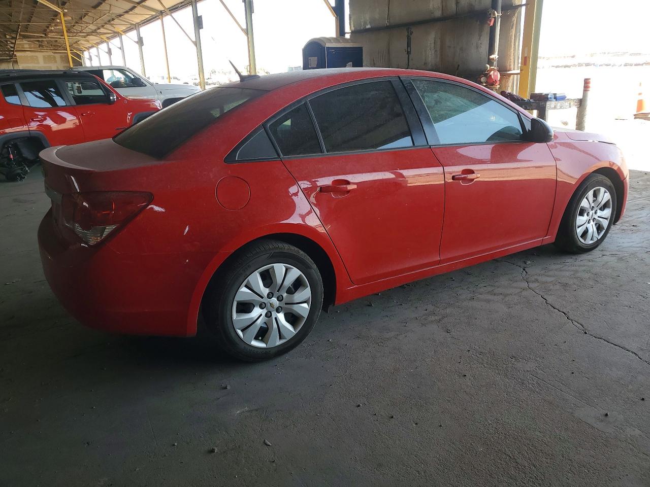 2014 Chevrolet Cruze Ls Red vin: 1G1PA5SH4E7367793