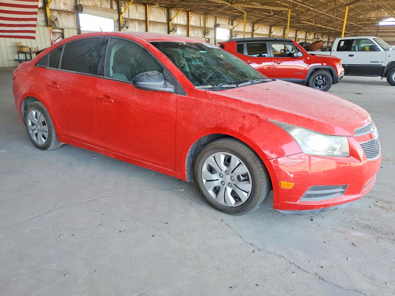 2014 Chevrolet Cruze Ls Red vin: 1G1PA5SH4E7367793