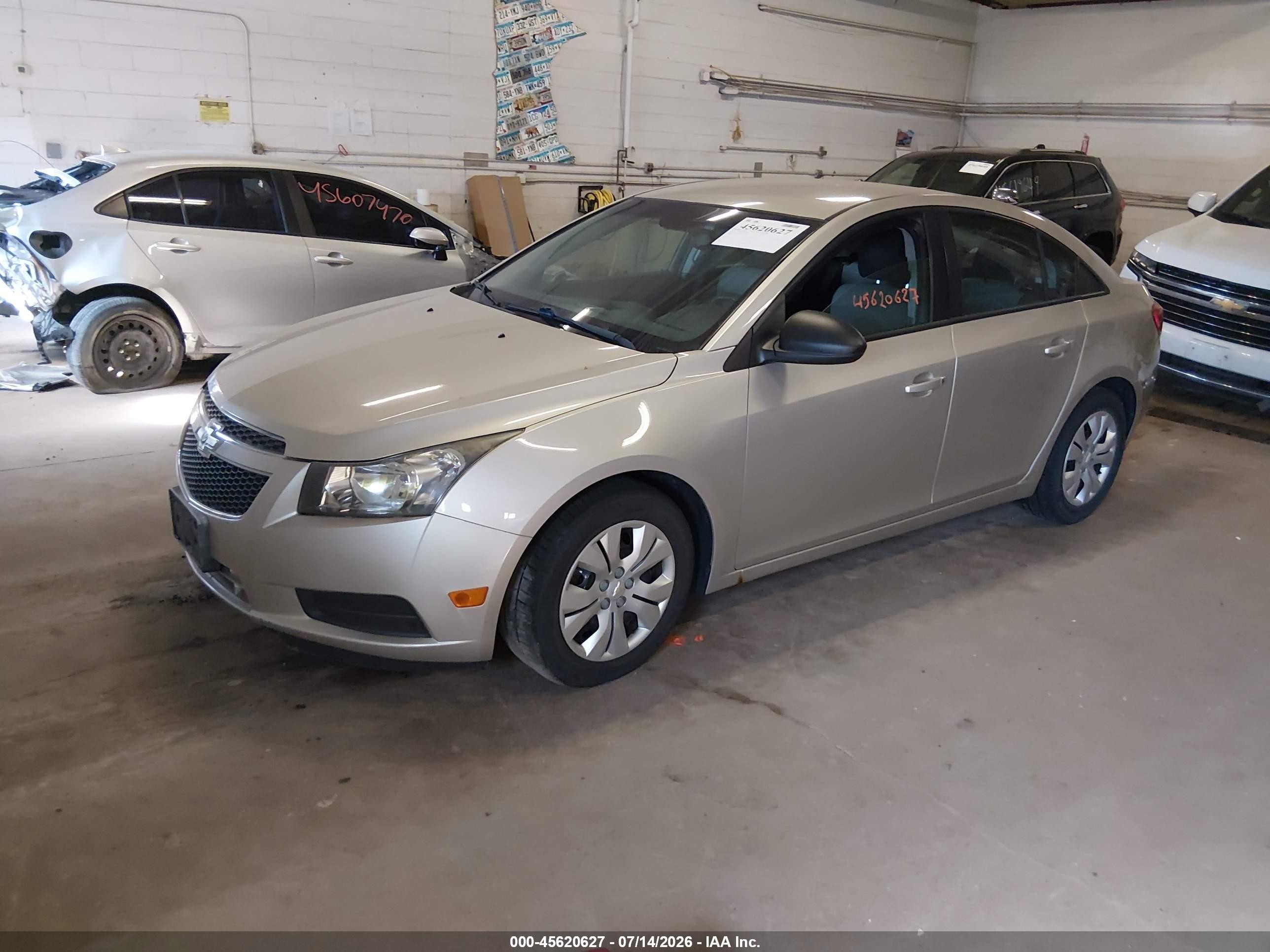 2014 Chevrolet Cruze Ls Auto Tan vin: 1G1PA5SH4E7452102