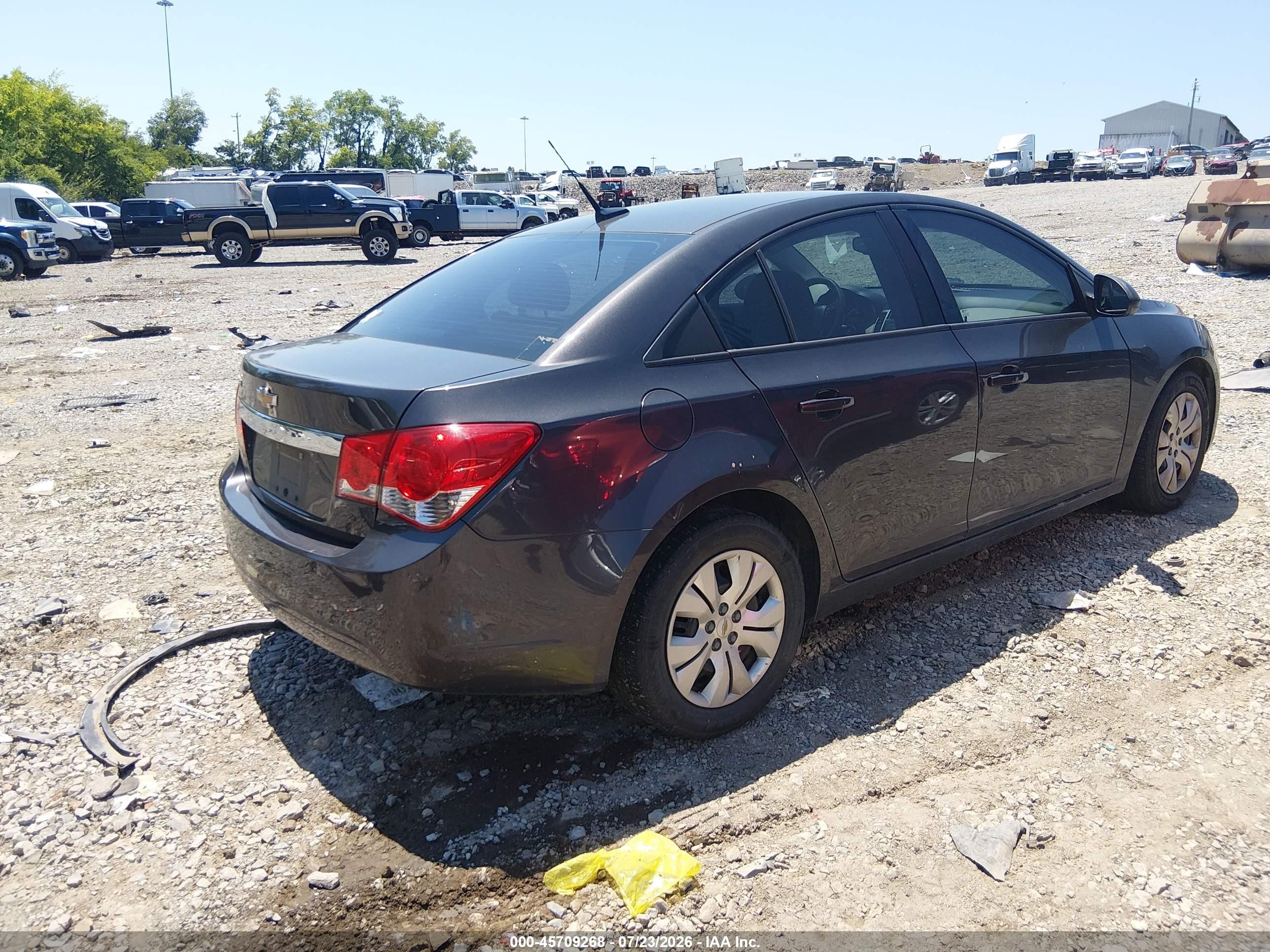 2014 Chevrolet Cruze Ls Auto Black vin: 1G1PA5SH4E7453752