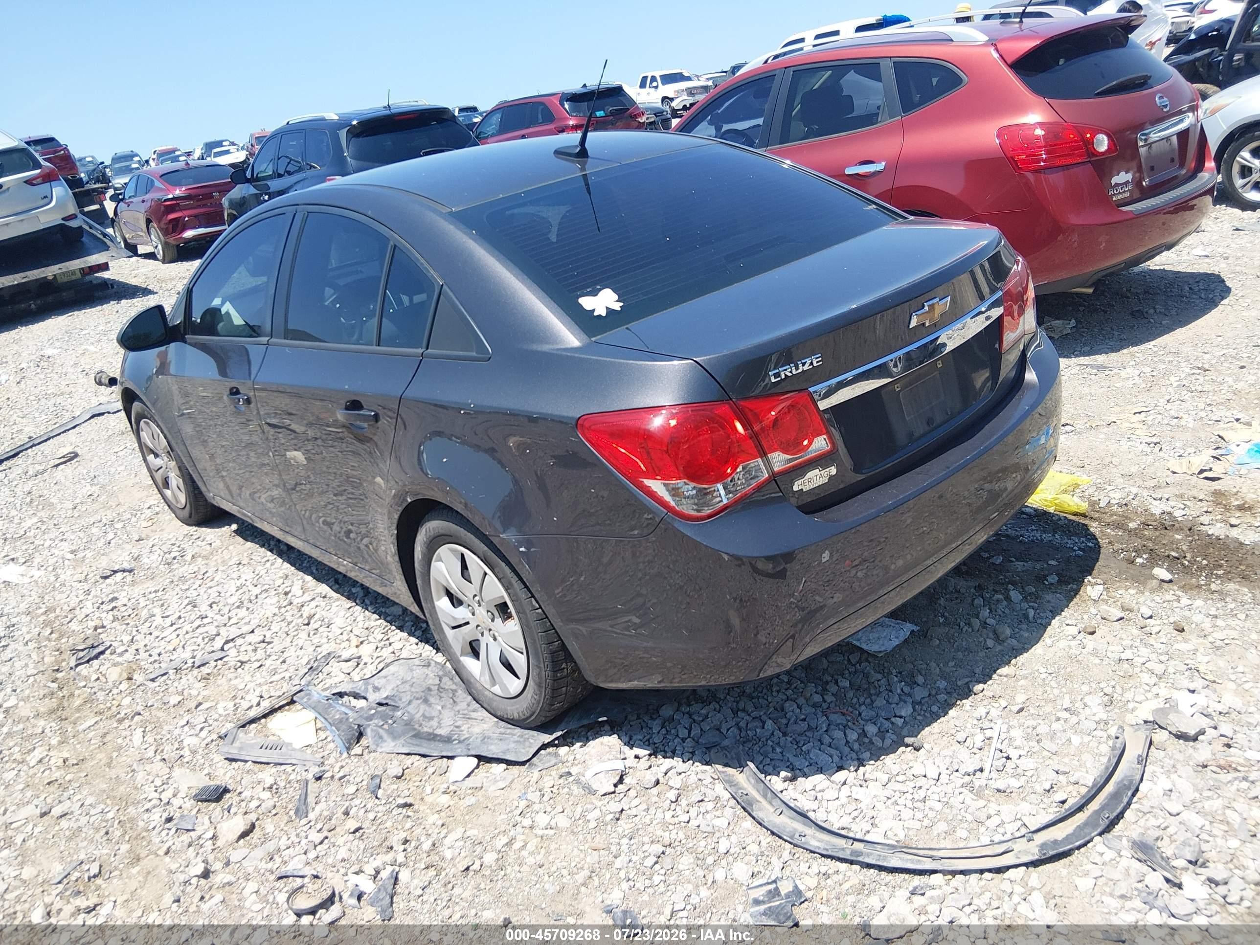 2014 Chevrolet Cruze Ls Auto Black vin: 1G1PA5SH4E7453752