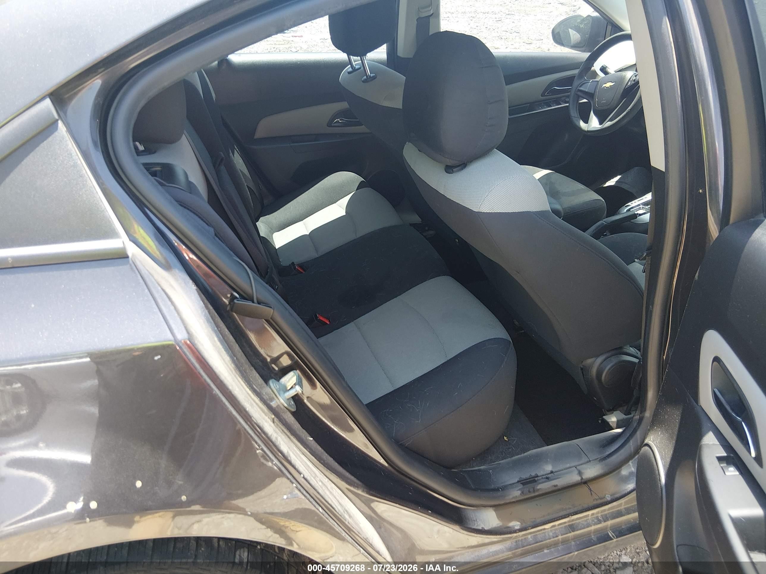2014 Chevrolet Cruze Ls Auto Black vin: 1G1PA5SH4E7453752