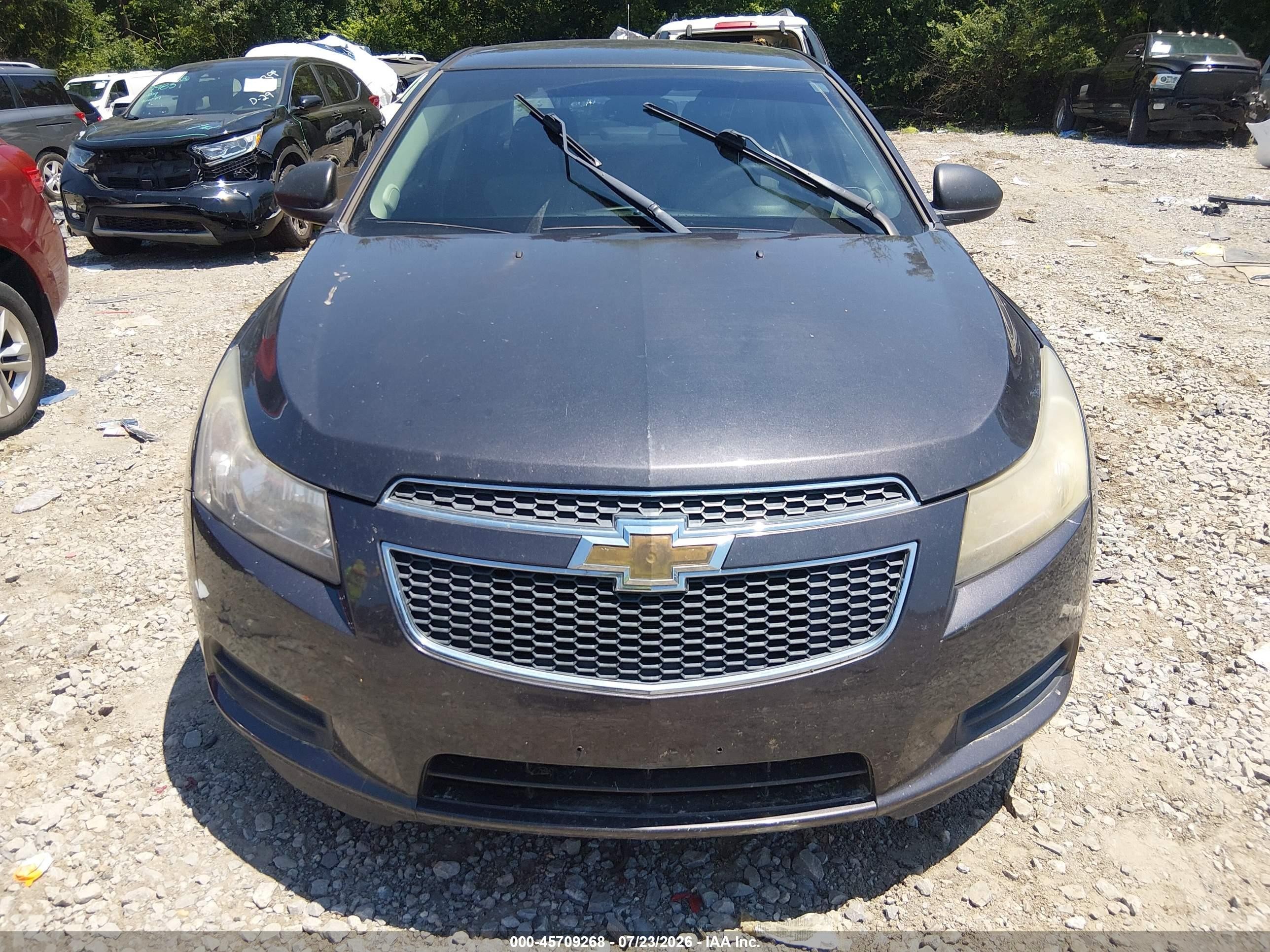 2014 Chevrolet Cruze Ls Auto Black vin: 1G1PA5SH4E7453752