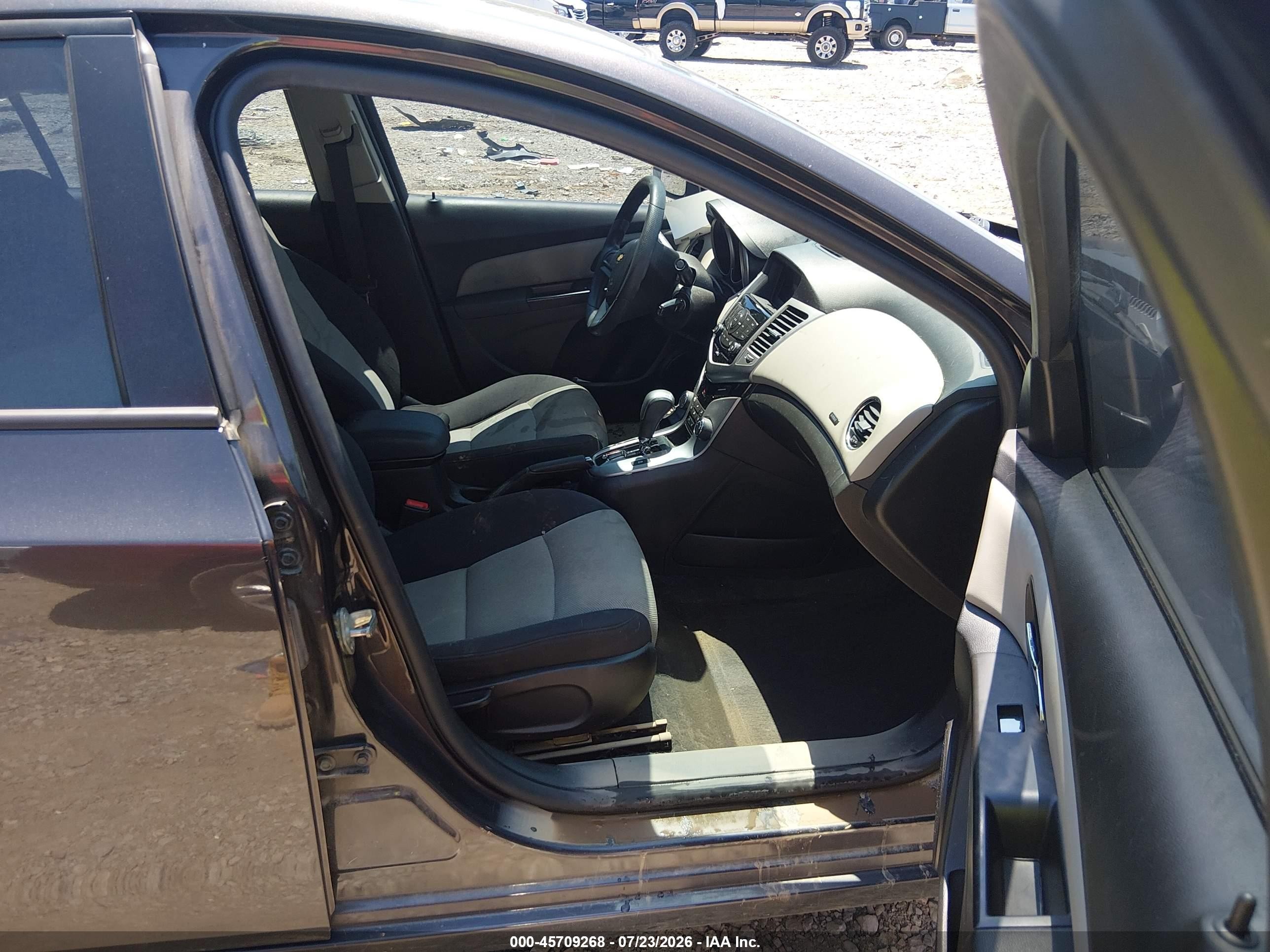 2014 Chevrolet Cruze Ls Auto Black vin: 1G1PA5SH4E7453752