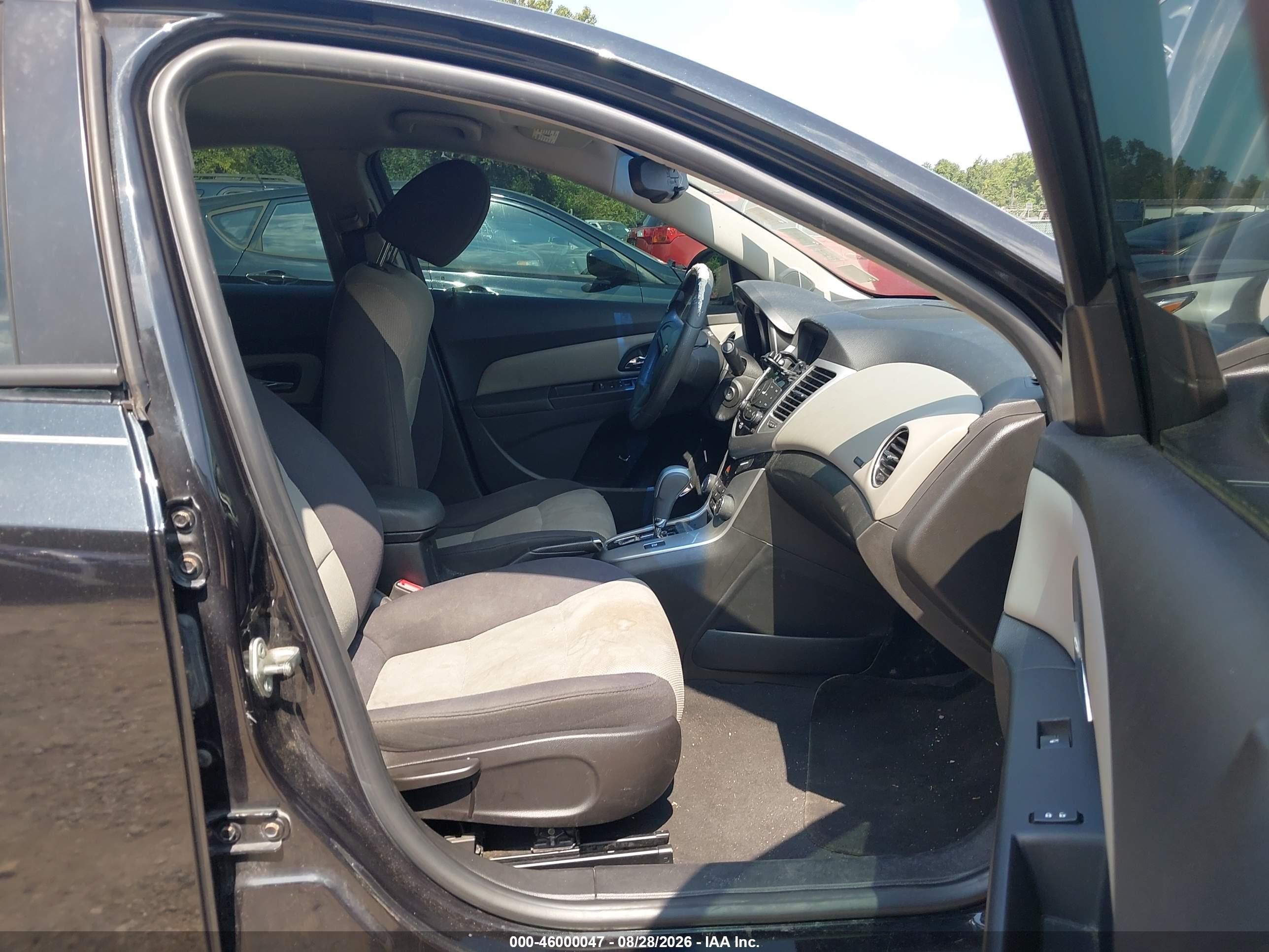 2015 Chevrolet Cruze Ls Auto Black vin: 1G1PA5SH4F7133462