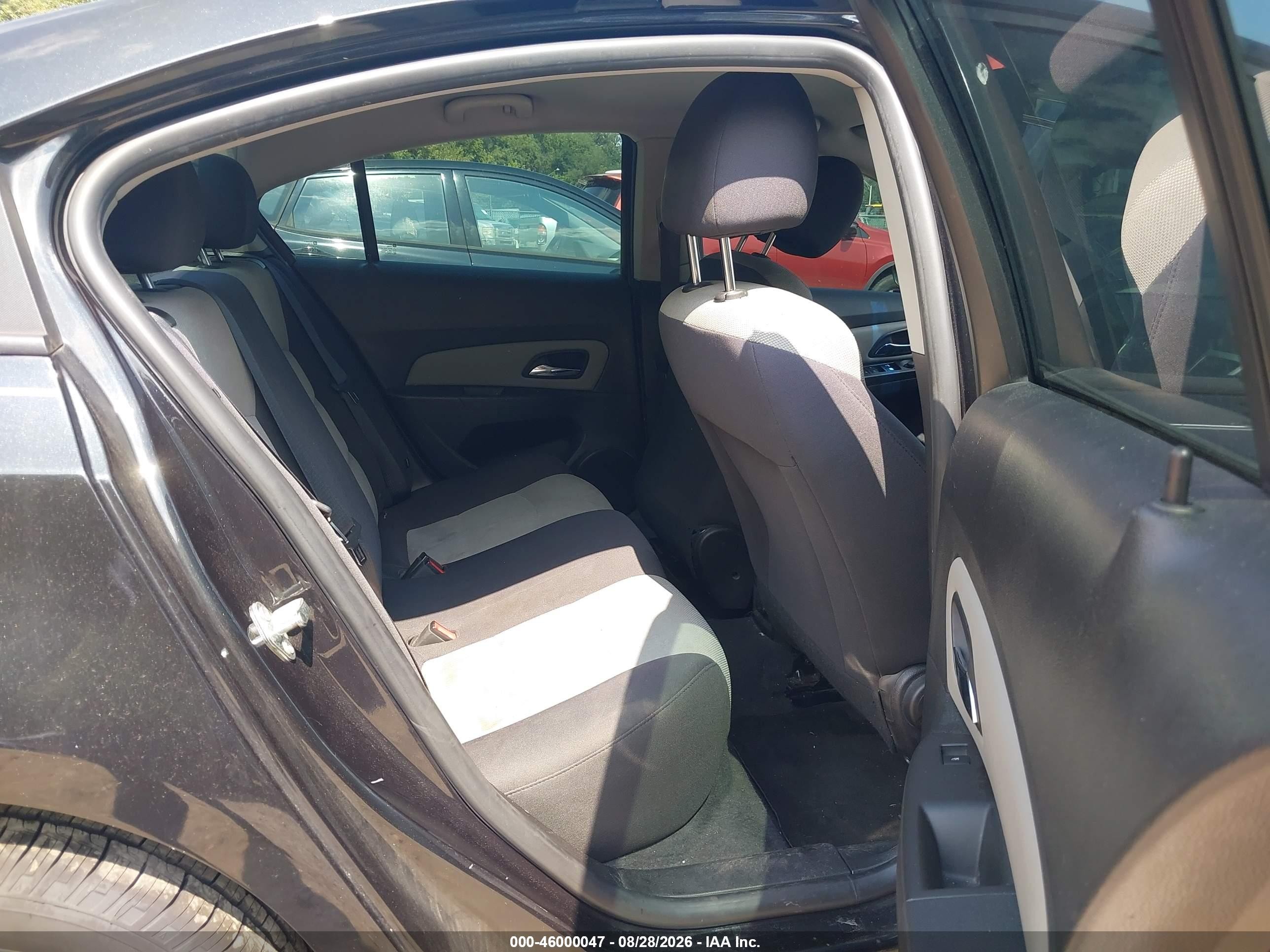 2015 Chevrolet Cruze Ls Auto Black vin: 1G1PA5SH4F7133462