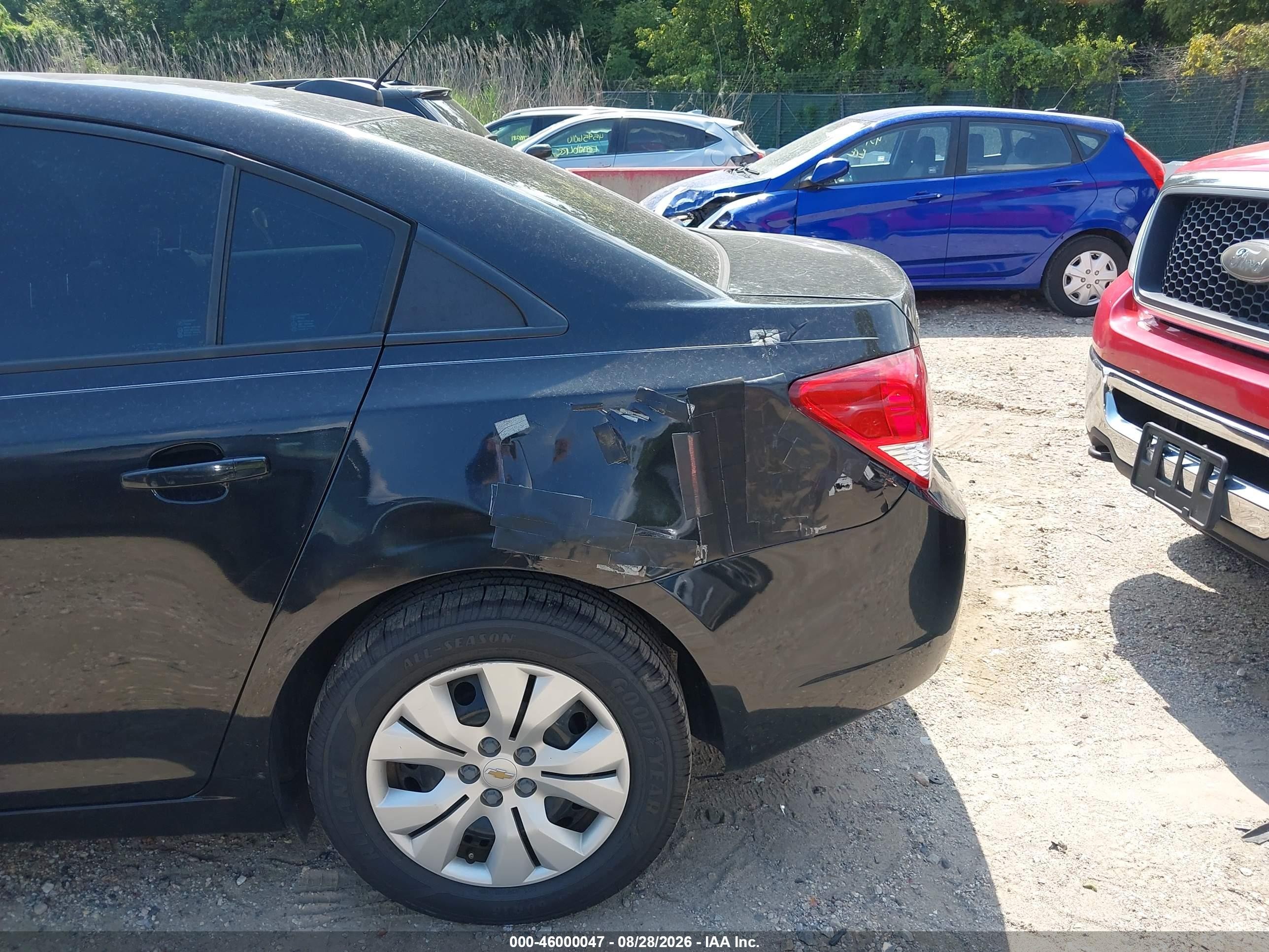 2015 Chevrolet Cruze Ls Auto Black vin: 1G1PA5SH4F7133462