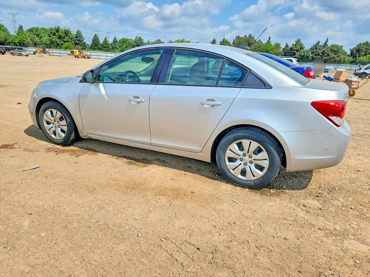 2015 Chevrolet Cruze Ls Silver vin: 1G1PA5SH4F7134451
