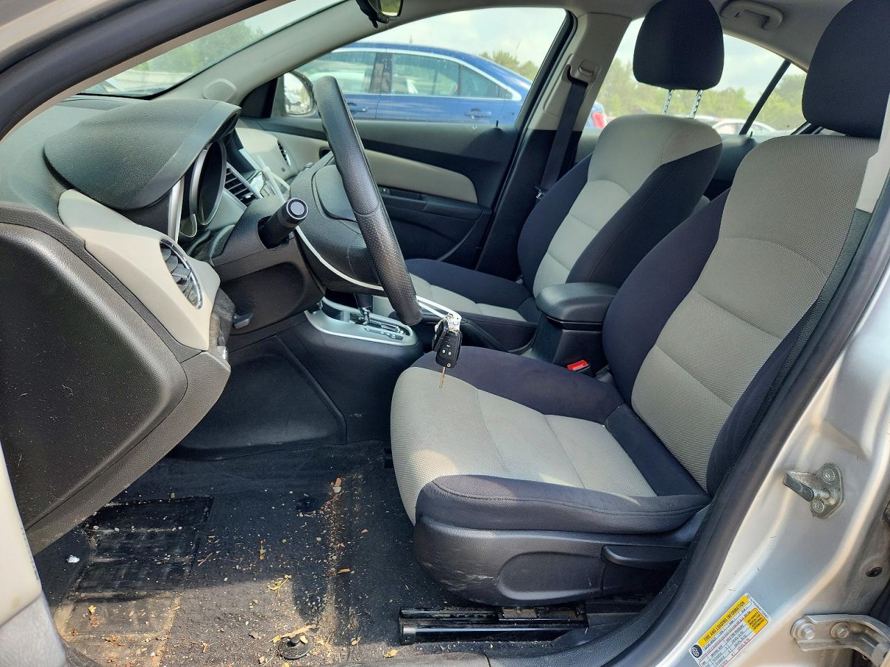 2015 Chevrolet Cruze Ls Silver vin: 1G1PA5SH4F7134451