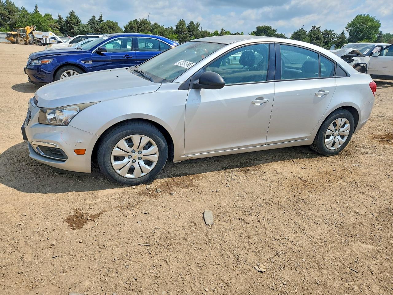 2015 Chevrolet Cruze Ls Серебряный vin: 1G1PA5SH4F7134451