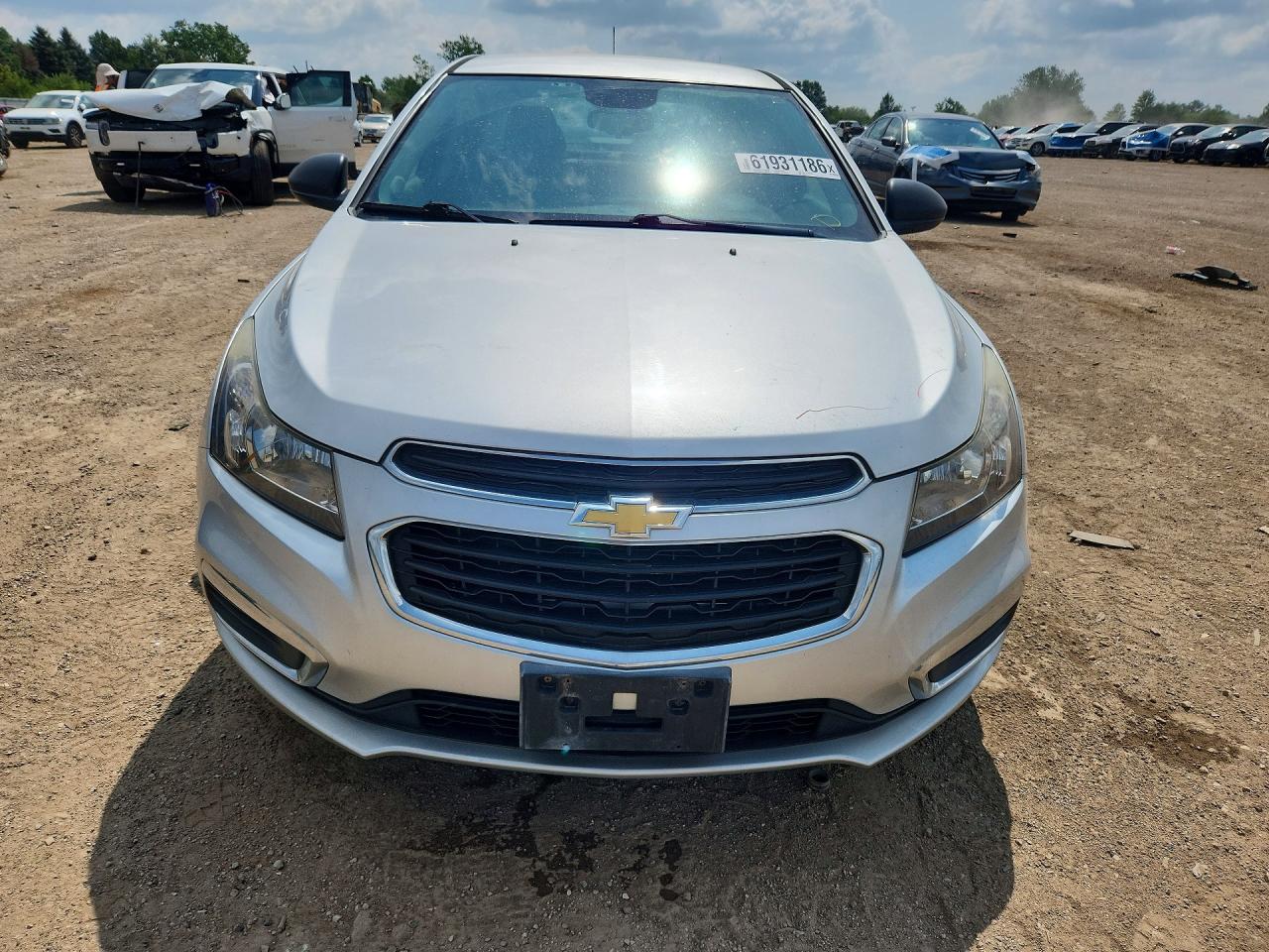 2015 Chevrolet Cruze Ls Silver vin: 1G1PA5SH4F7134451