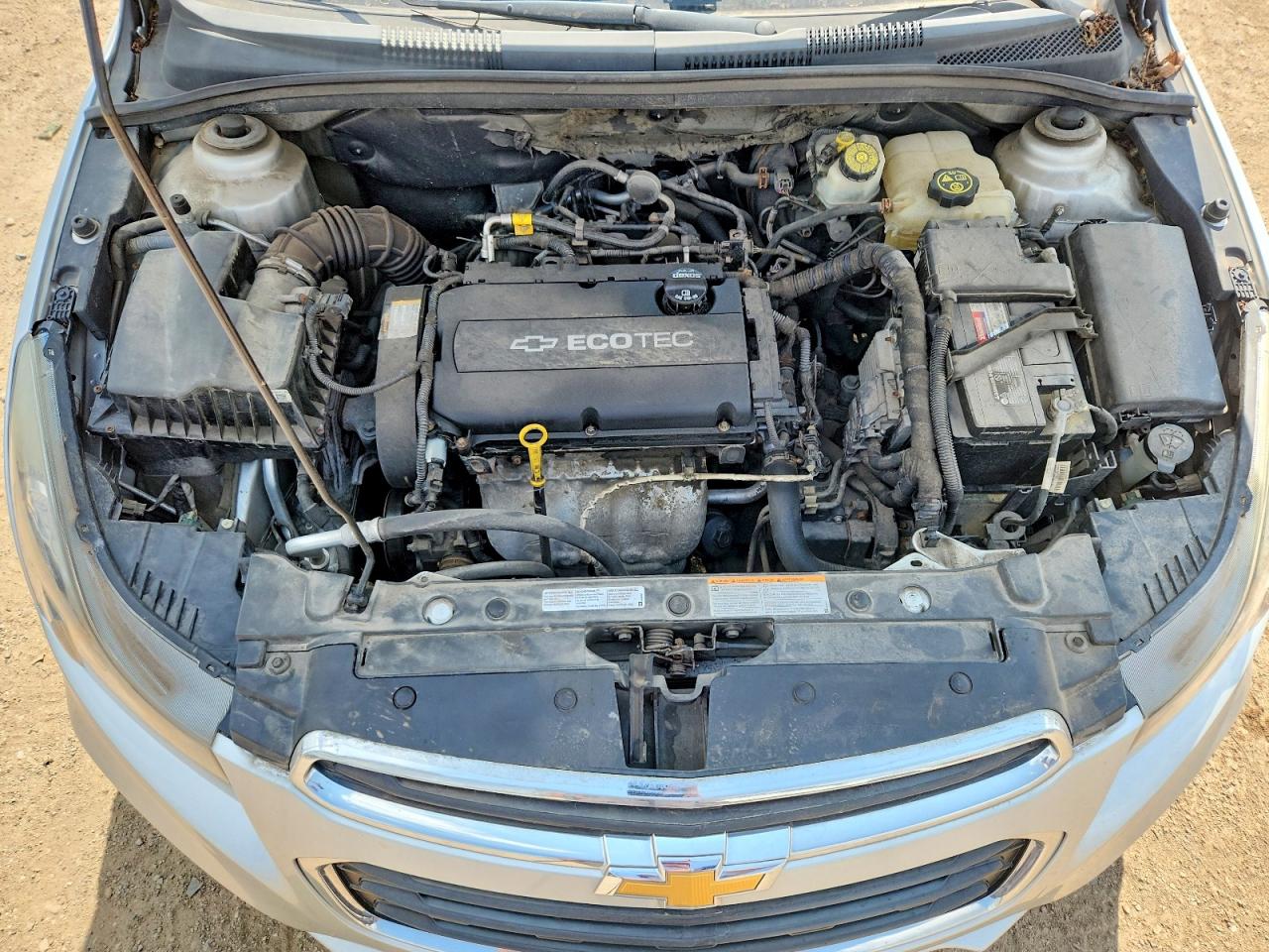 2015 Chevrolet Cruze Ls Silver vin: 1G1PA5SH4F7134451