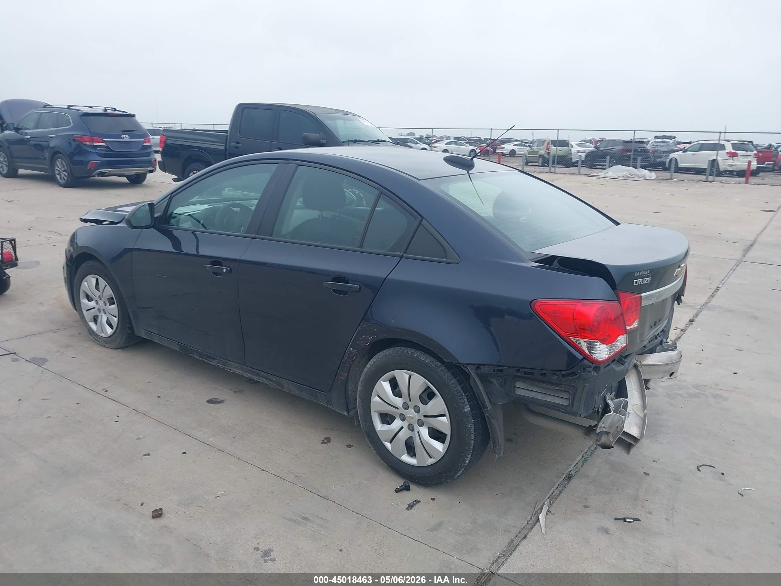 2015 Chevrolet Cruze Ls Auto Blue vin: 1G1PA5SH4F7215465