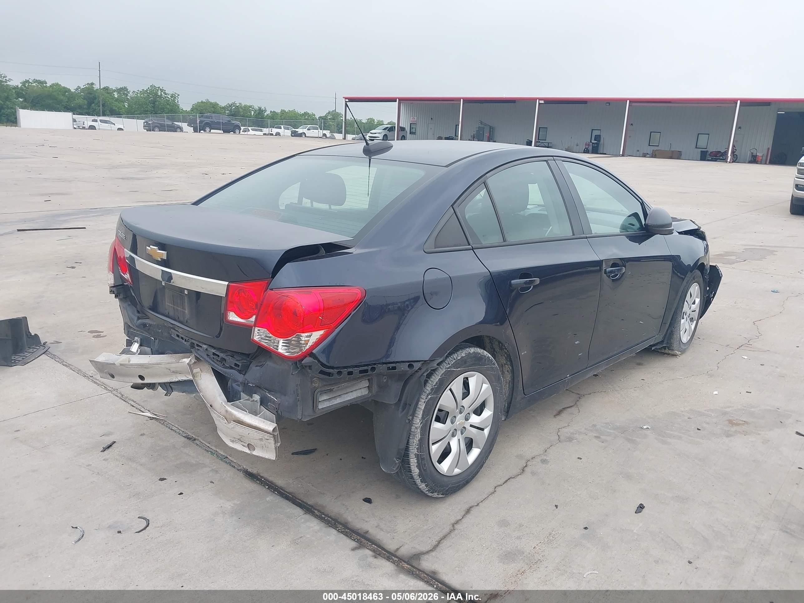 2015 Chevrolet Cruze Ls Auto Blue vin: 1G1PA5SH4F7215465