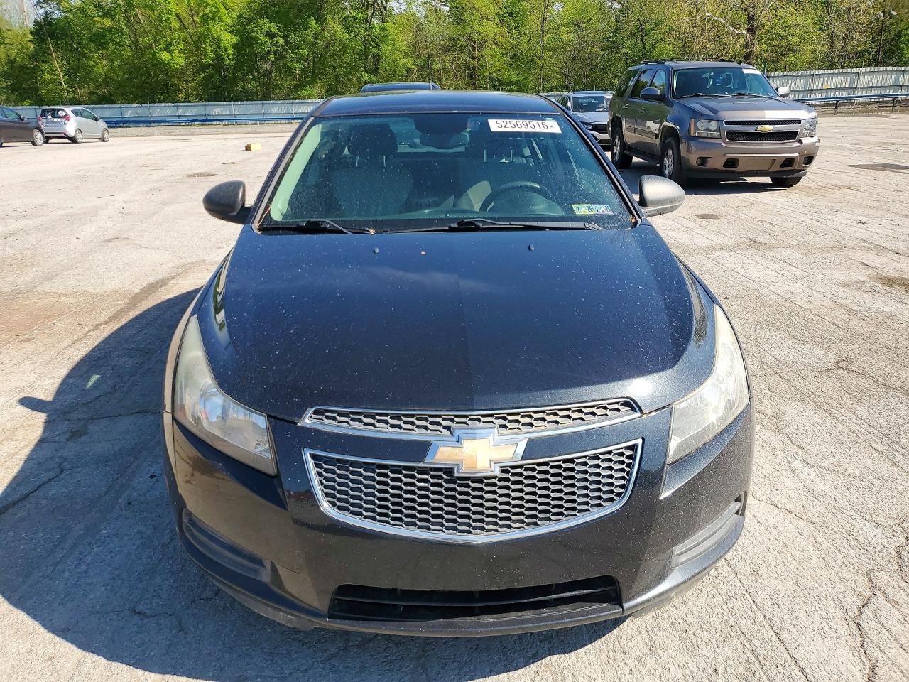 2013 Chevrolet Cruze Ls Black vin: 1G1PA5SH5D7106977