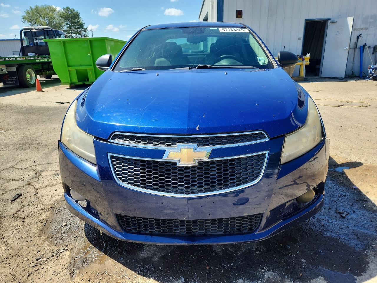 2013 Chevrolet Cruze Ls Blue vin: 1G1PA5SH5D7152244