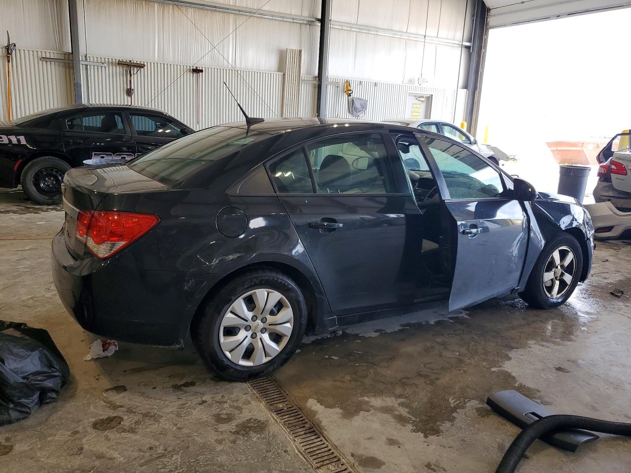 2013 Chevrolet Cruze Ls Black vin: 1G1PA5SH5D7220008