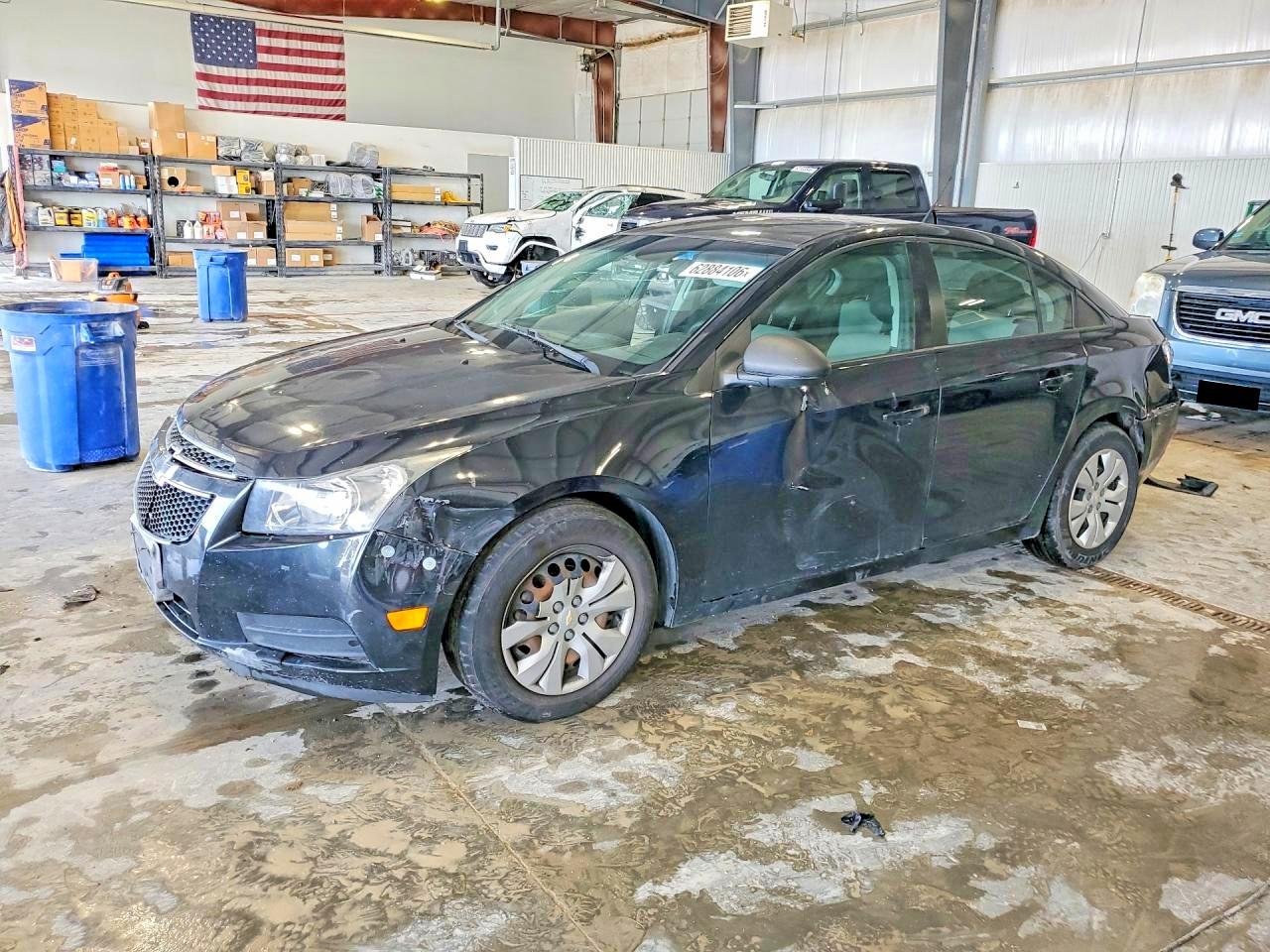 2013 Chevrolet Cruze Ls Black vin: 1G1PA5SH5D7220008