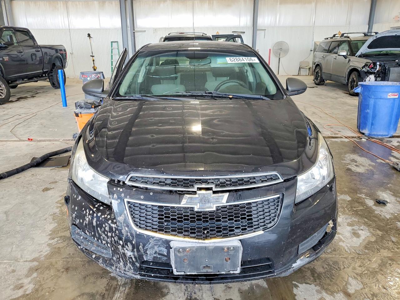 2013 Chevrolet Cruze Ls Black vin: 1G1PA5SH5D7220008