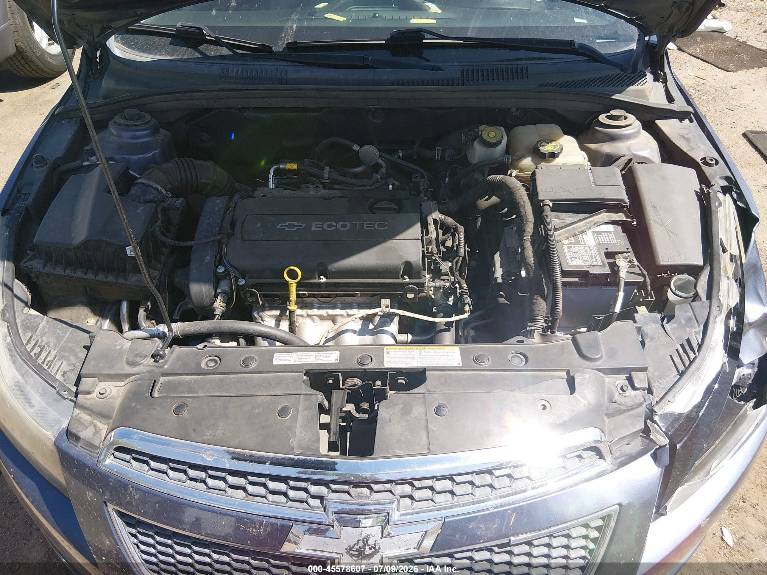 2013 Chevrolet Cruze Ls Auto Dark Blue vin: 1G1PA5SH5D7229095