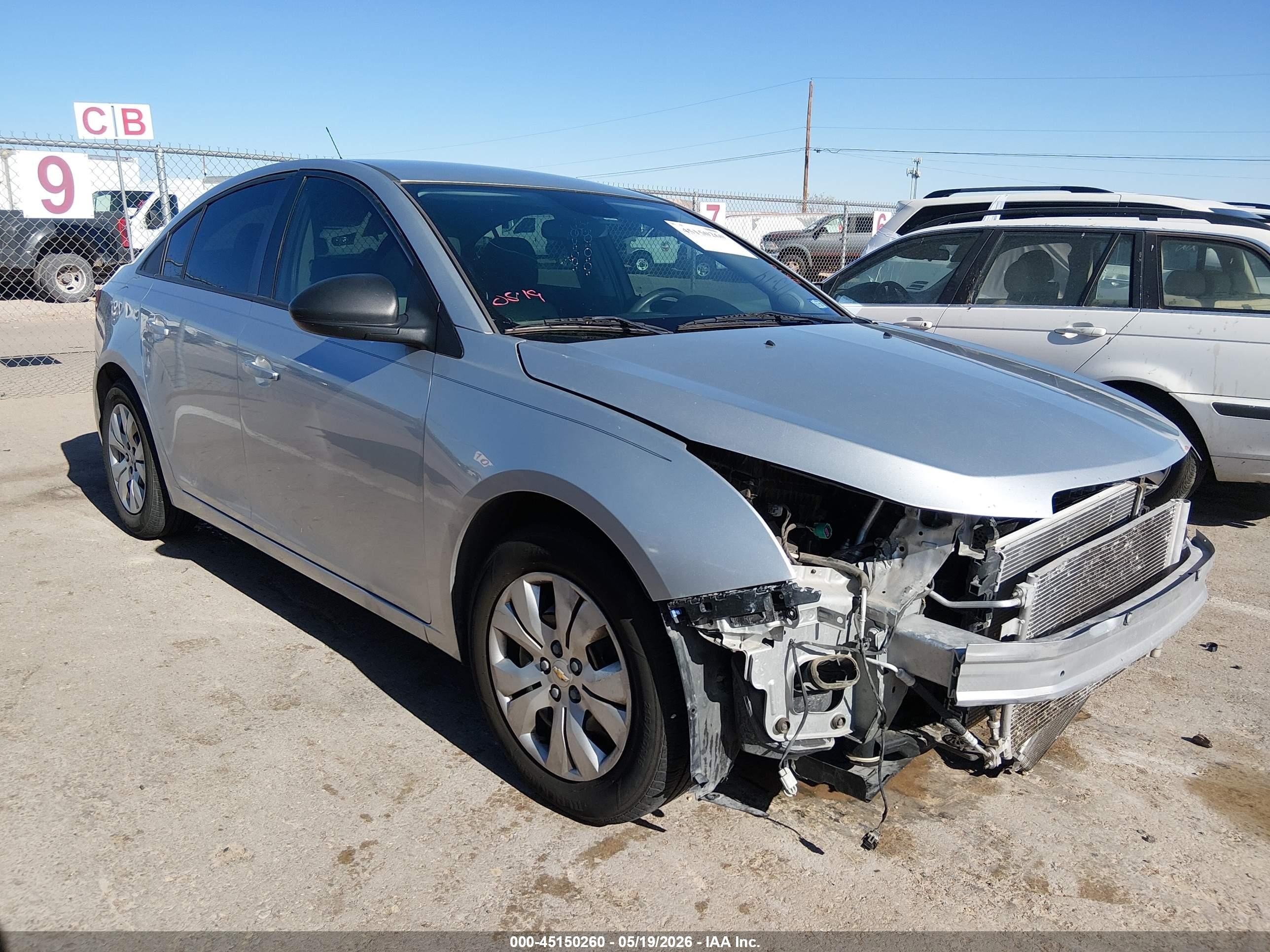 2013 Chevrolet Cruze Ls Auto Silver vin: 1G1PA5SH5D7232403